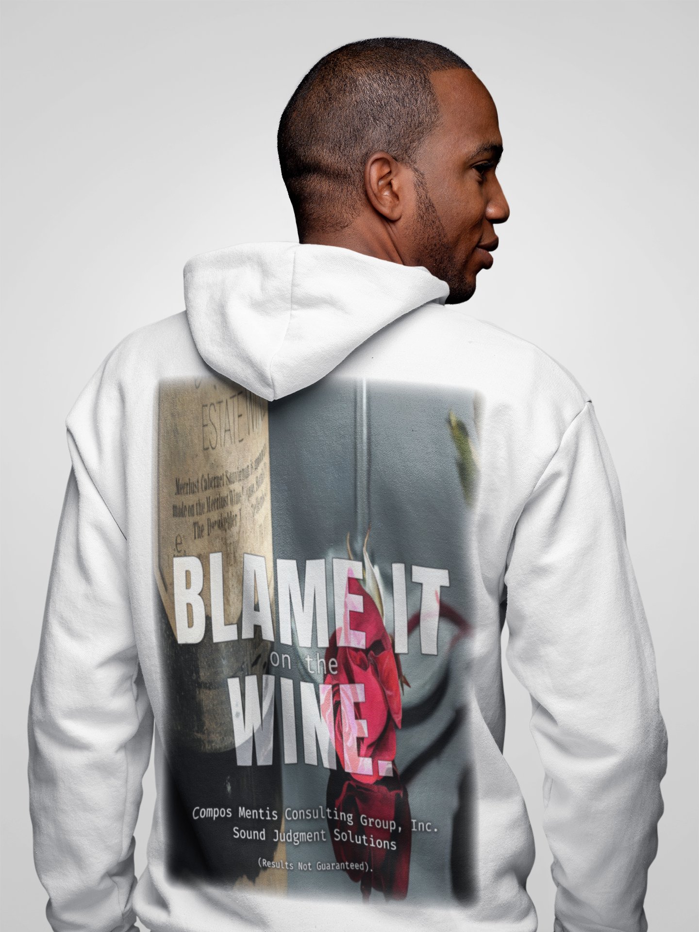 Blame It on the Wine Compos Mentis Zip Hoodie product image (23)