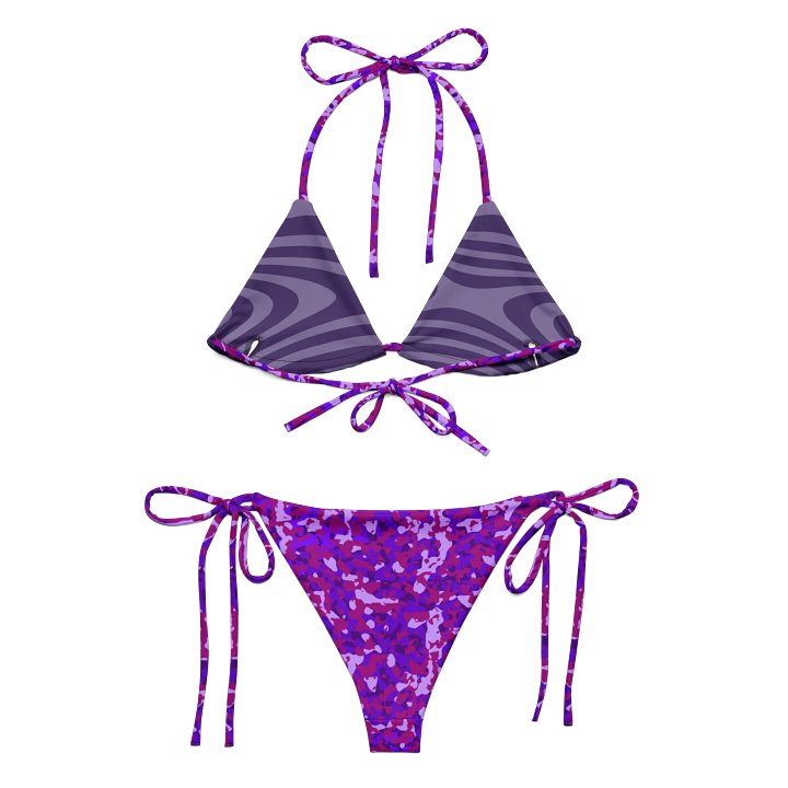 MADFLKTRN Pattern Two Piece Bikini product image (2)