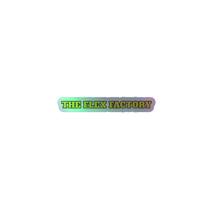 The Flex Factory Hologram Sticker product image (1)