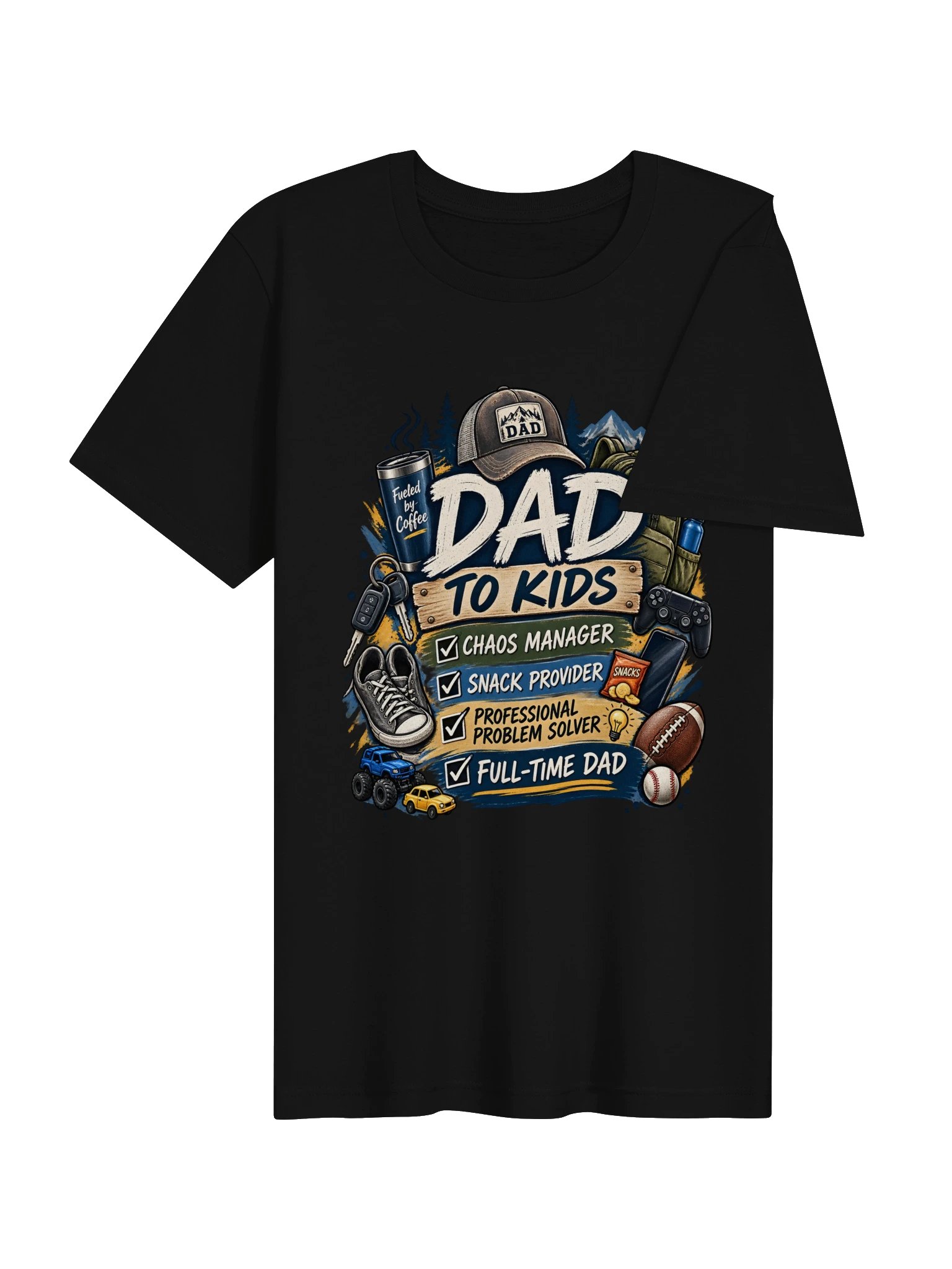 Dad To Kids T-Shirt product image (13)