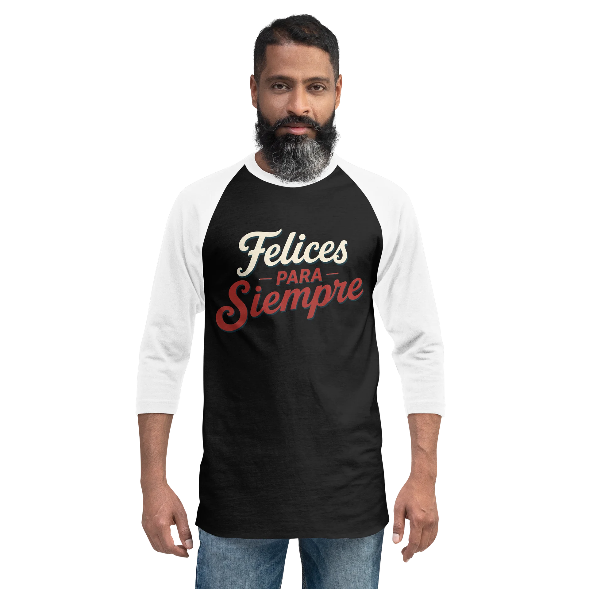“Felices para Siempre” Raglan Sleeve Tee product image (2)
