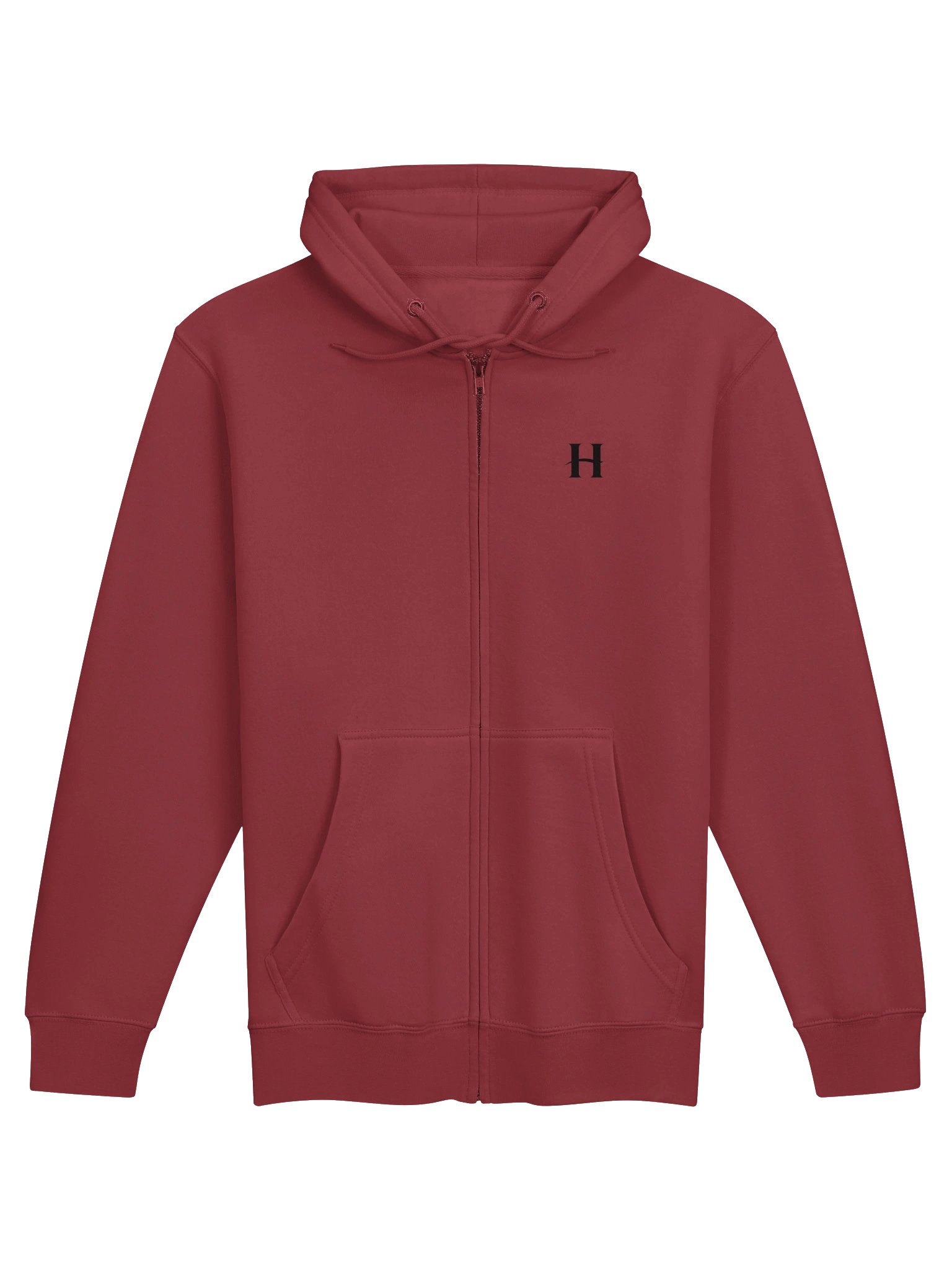 Hidenza Graffiti Hoodie – Burgundy Red Oversized Streetwear Pullover with Back Graphic product image (1)