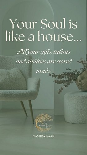 Imagine your soul as a magnificent house, filled with hidden rooms of wisdom, creativity, and untapped potential. 
Every gift...