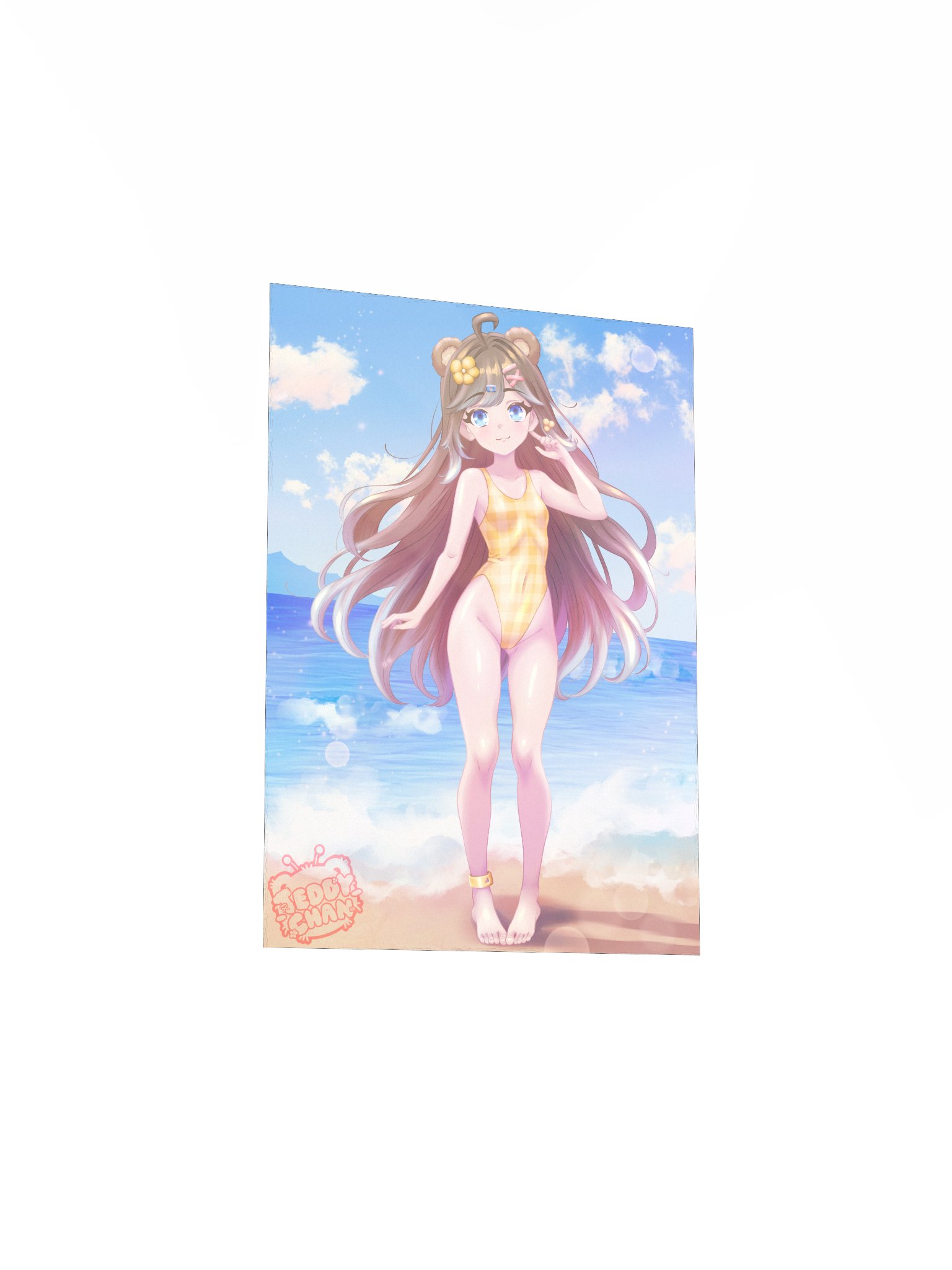 Yellow Swimsuit Print product image (3)