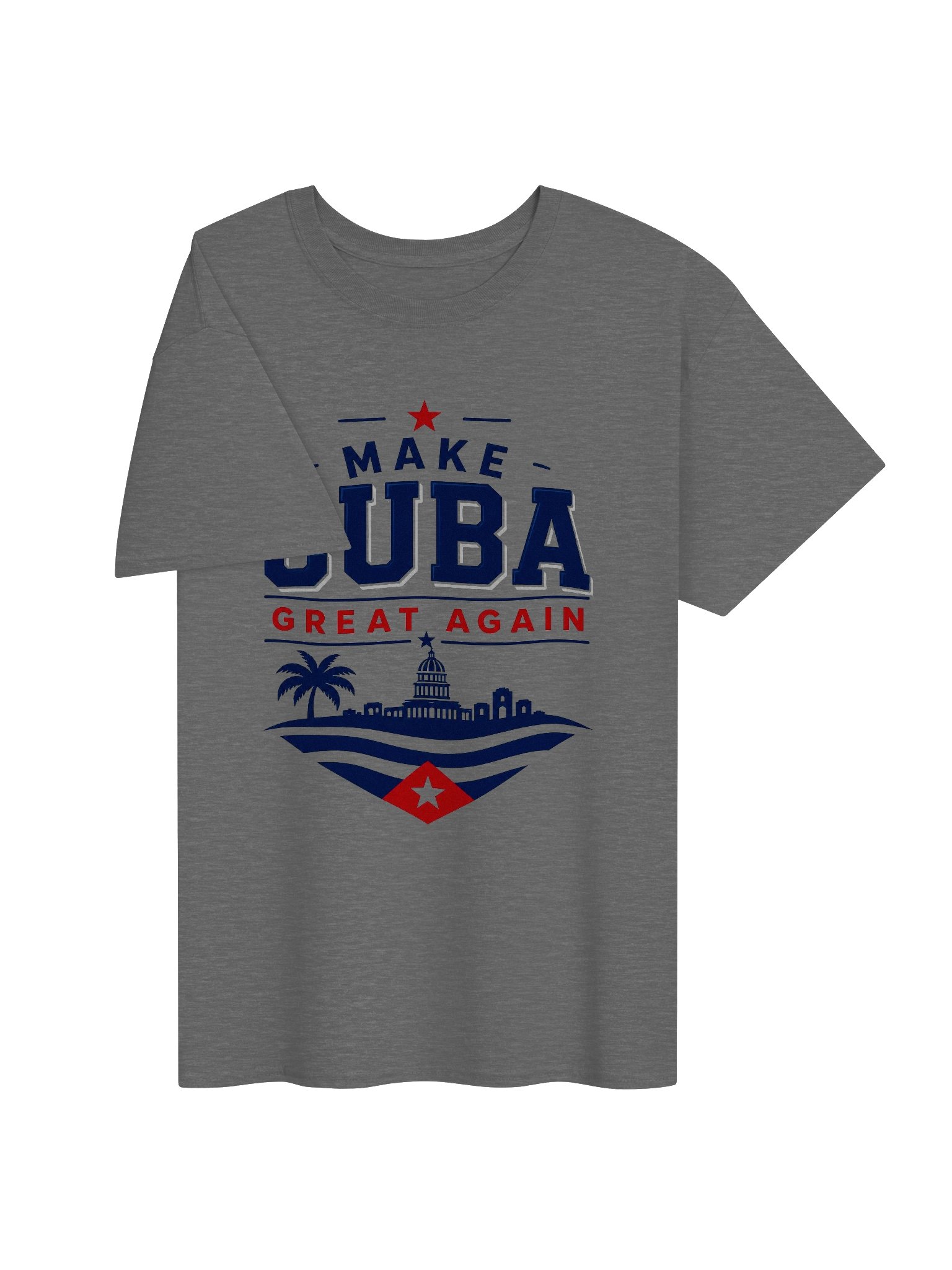 T-Shirt de mujer:Make Cuba Great Again product image (16)