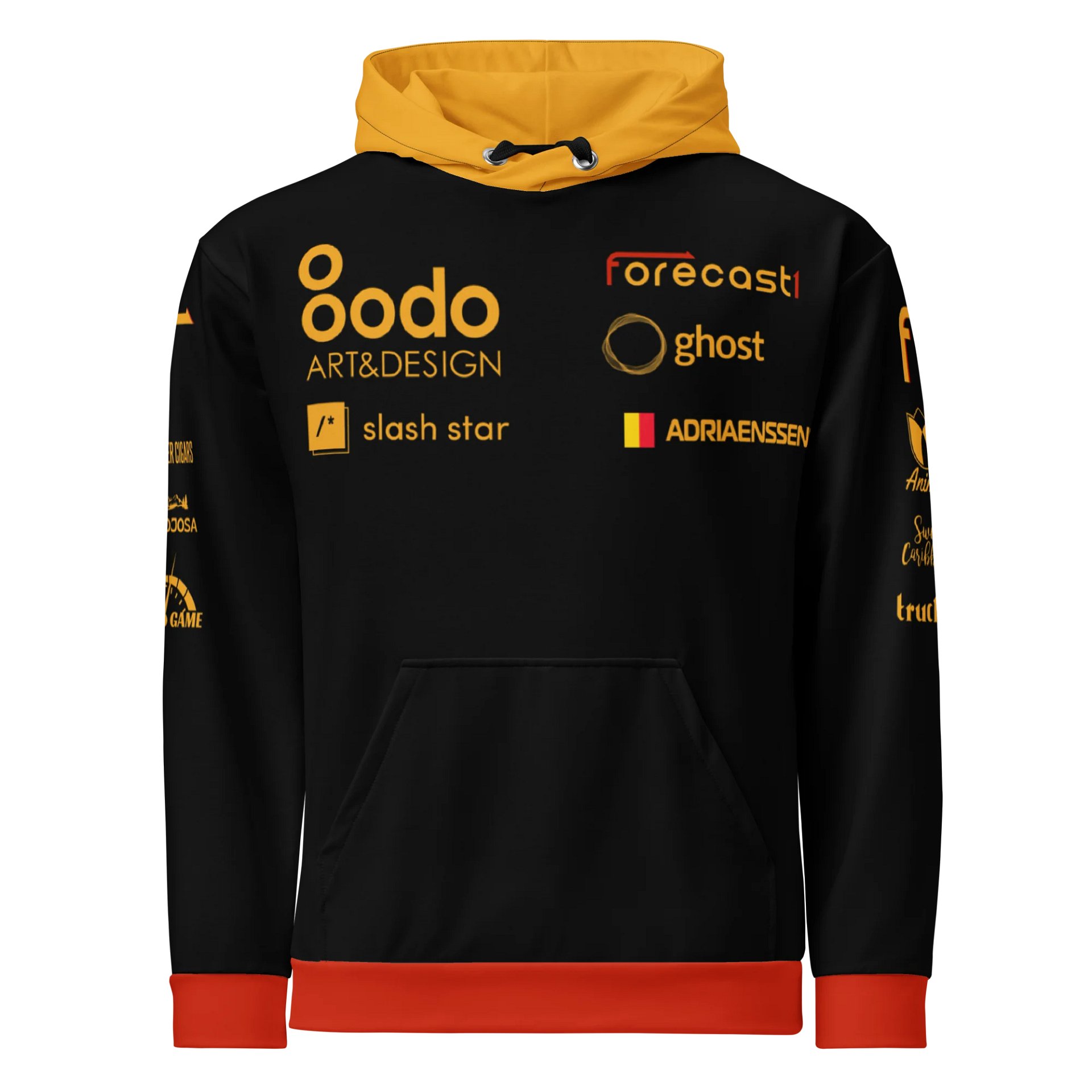 Adriaenssens - Black Hoodie Personalized product image (1)