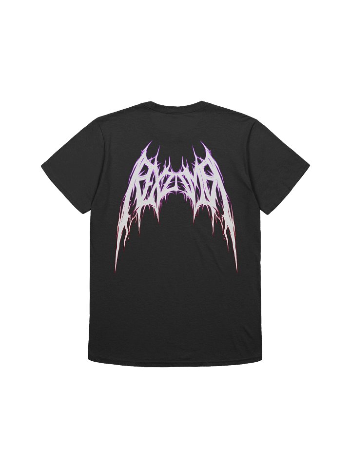White Gradient Metal Logo | Back - Softstyle T-Shirt product image (1)
