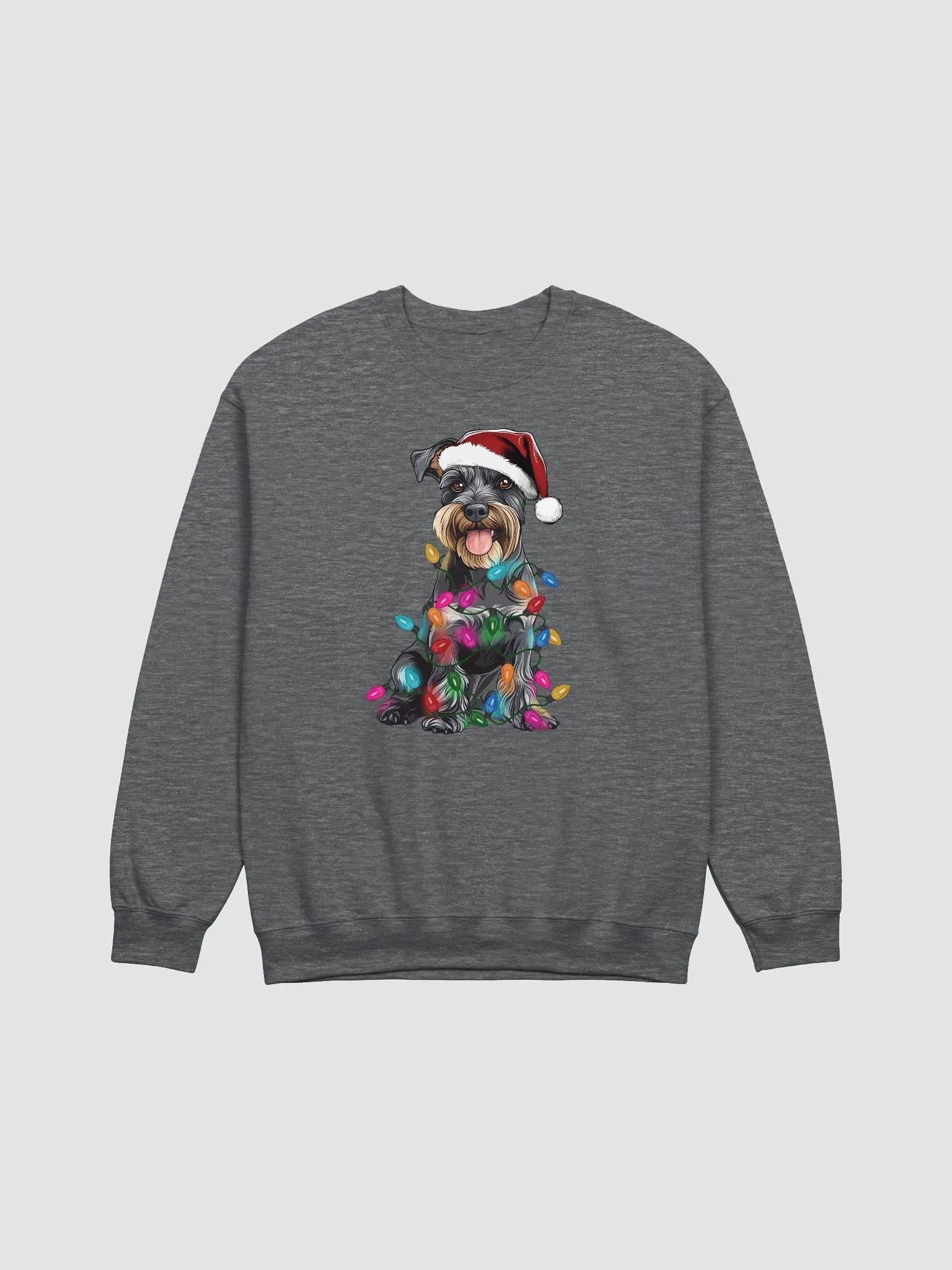 Funny Miniature Schnauzer(Salt & Pepper) Christmas Sweatshirt product image (3)