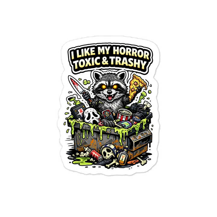 Horror Taste Sticker product image (1)