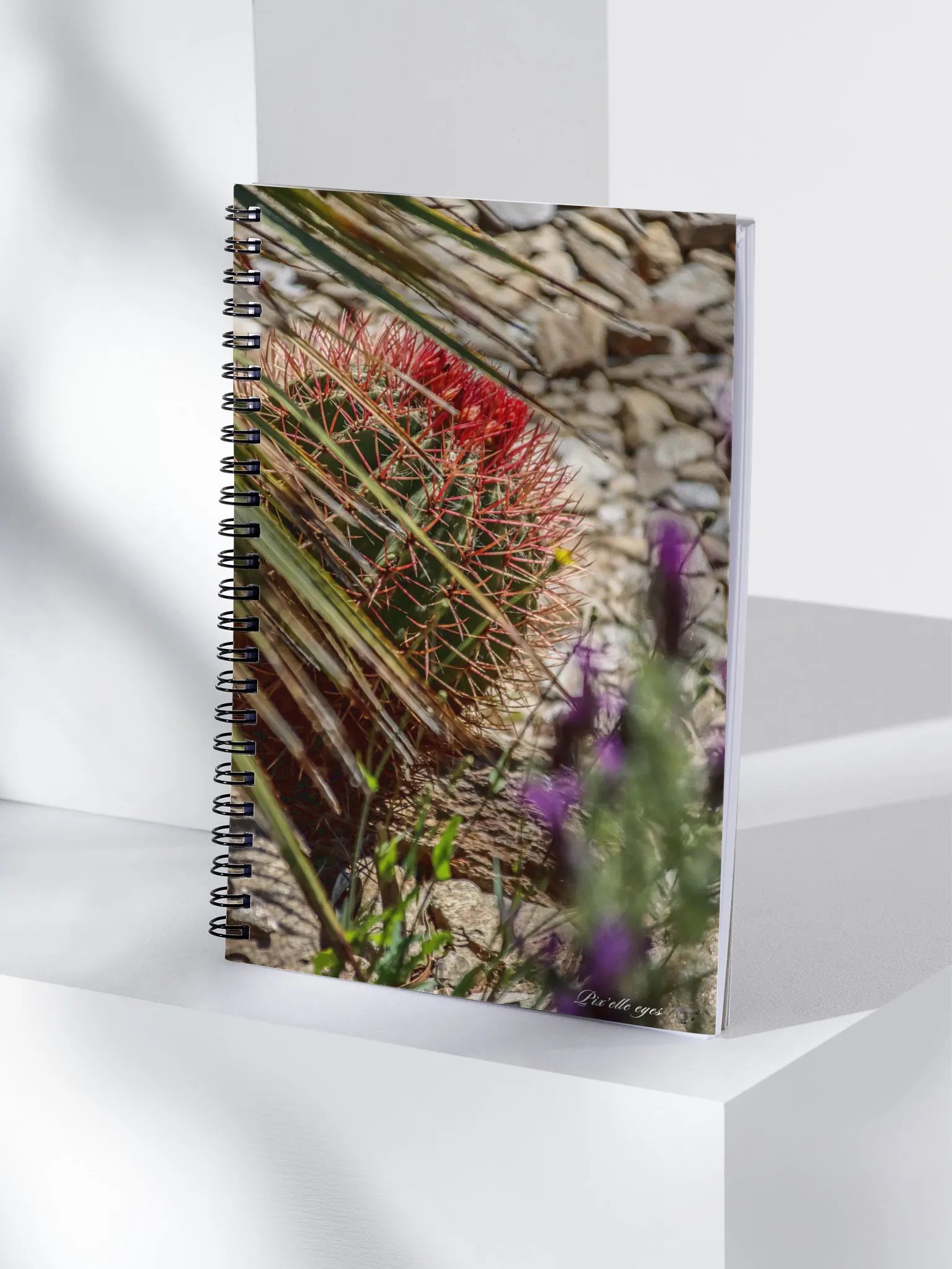 📘 Notebook Collection PURE – Jardin du Rayol – Cactus feu product image (4)