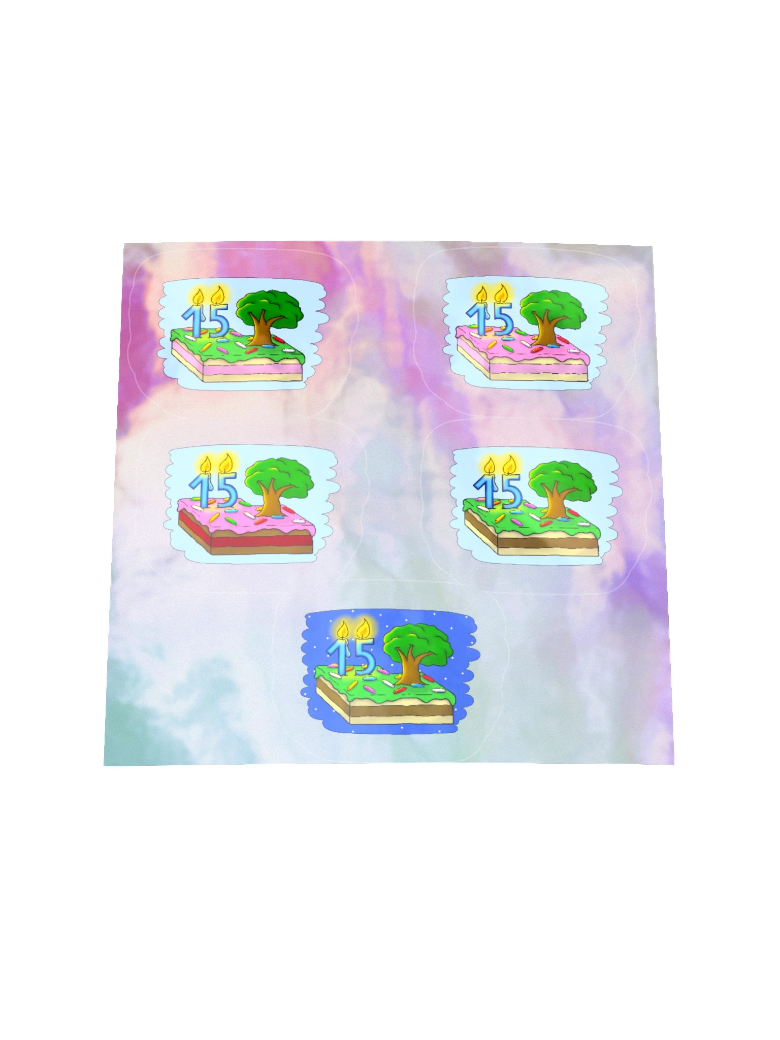 September 2026 Ltd. Holo Sticker Sheet product image (1)