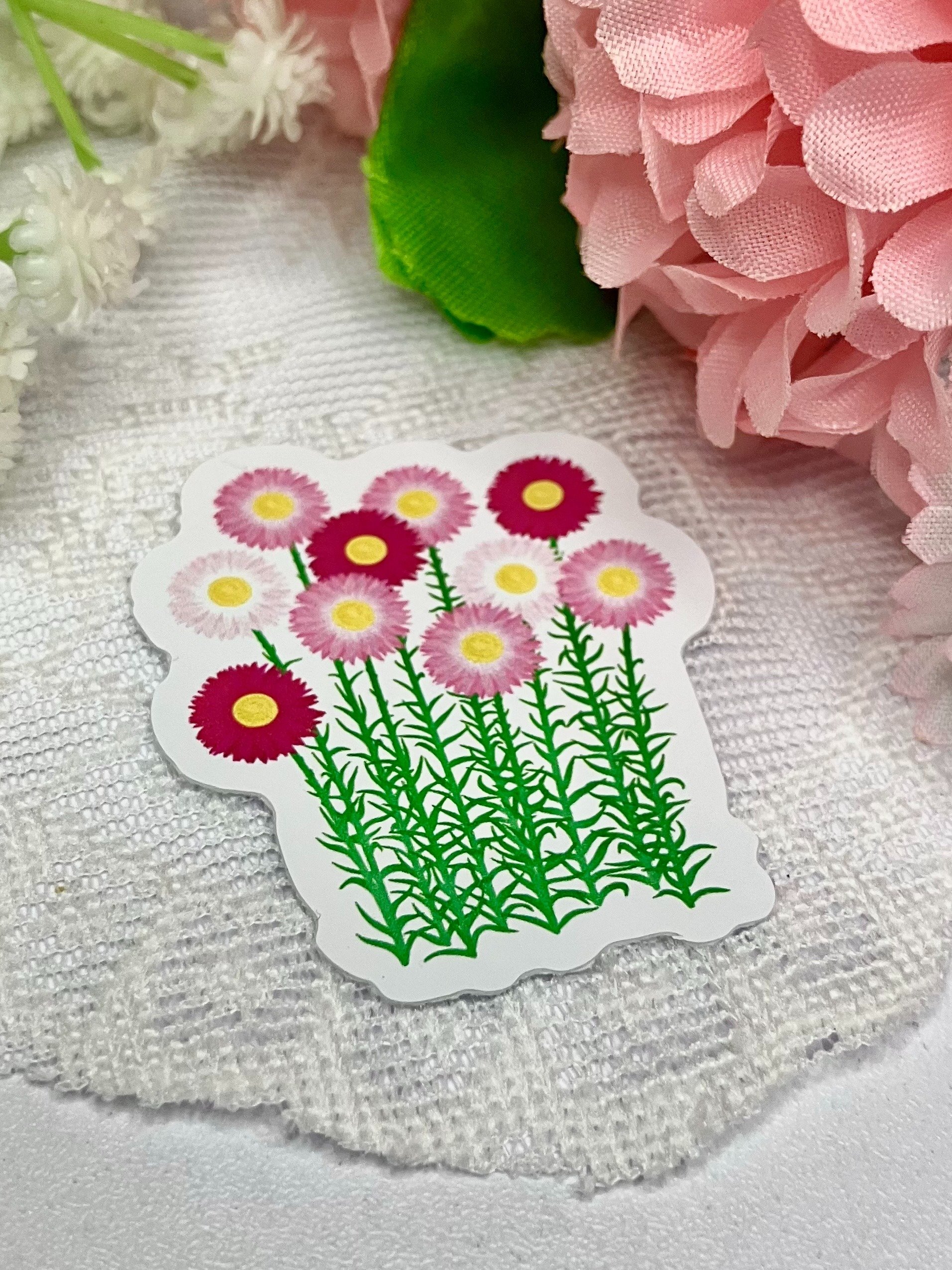 Everlasting Flowers Vinyl Sticker product image (3)