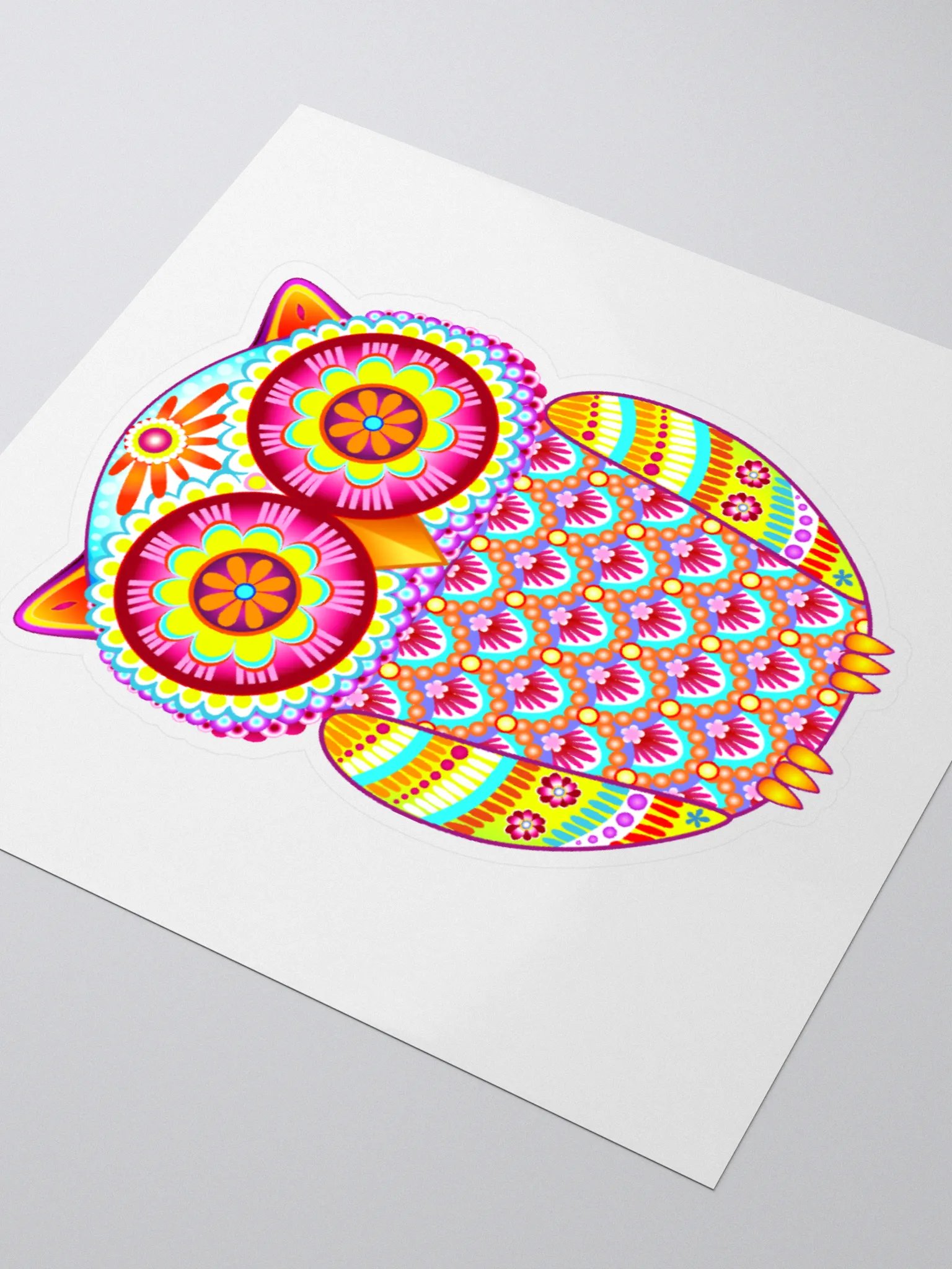 Groovy Owl Sticker product image (2)