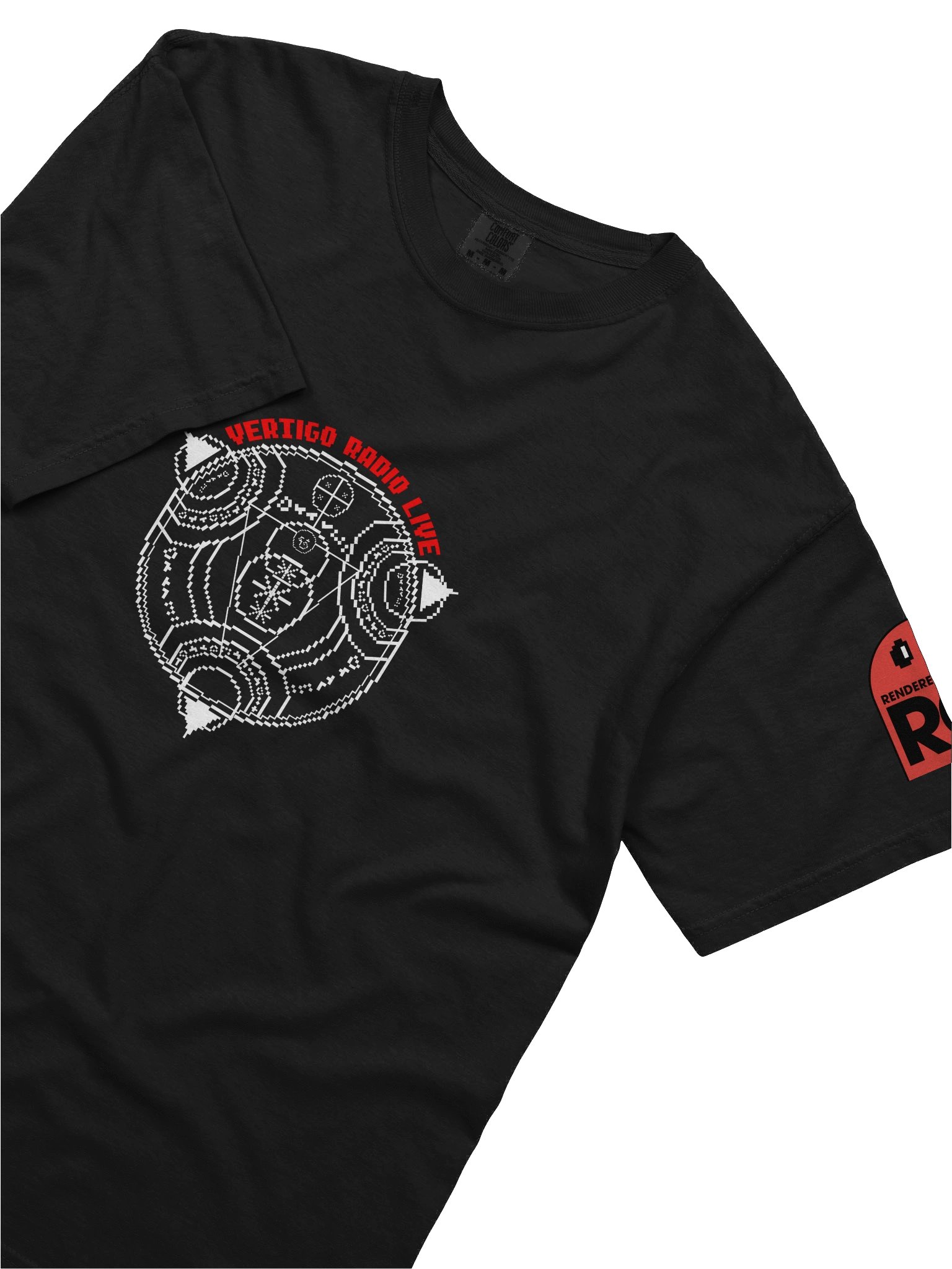 Vertigo Radio Live T-Shirt: Pixel Red product image (51)