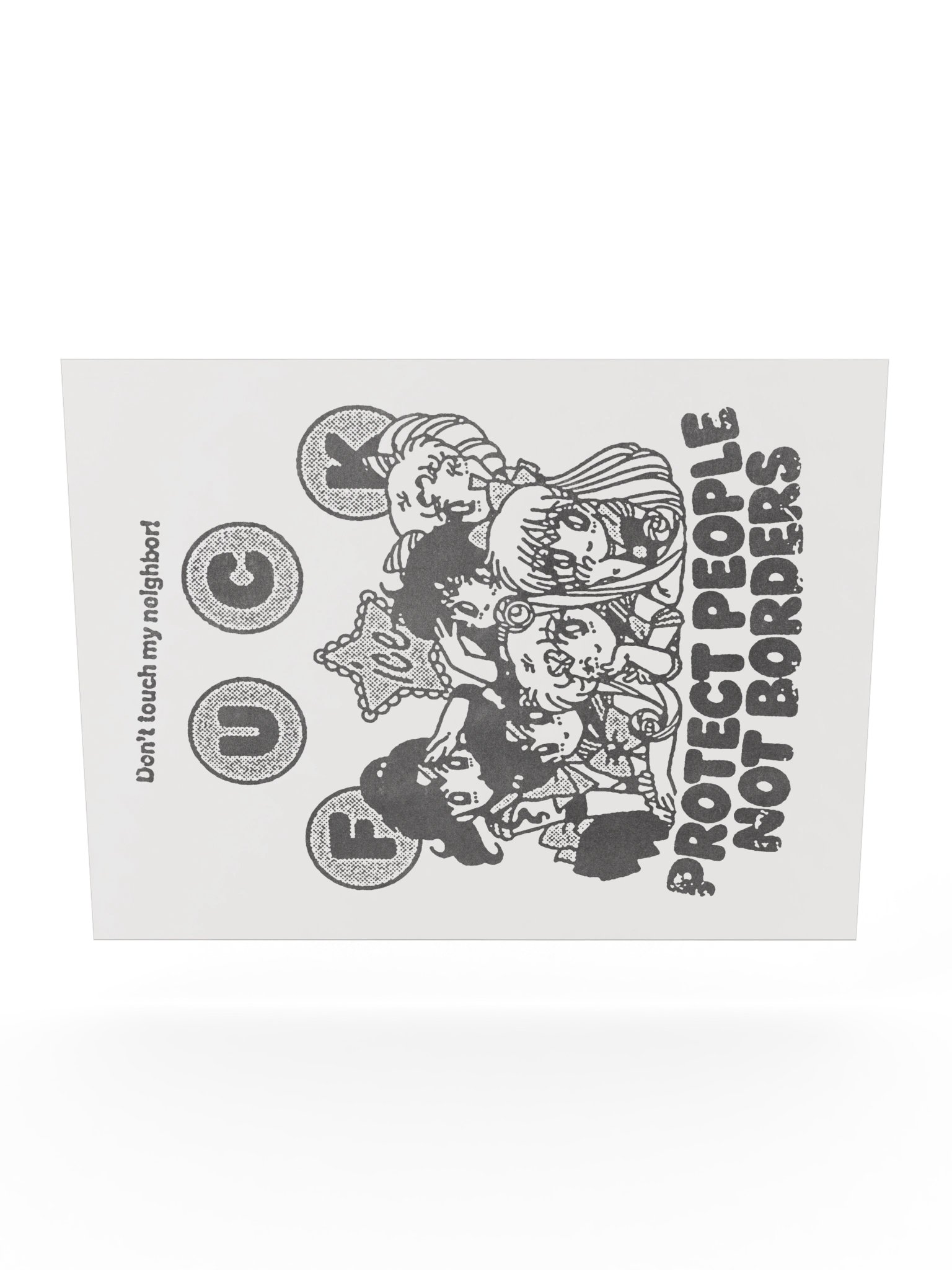 PROTECT PEOPLE ! Art Print. product image (10)