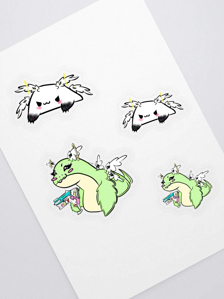 LargeNap Sticker: Nyap & Biblically Accurate Nessie product image (2)
