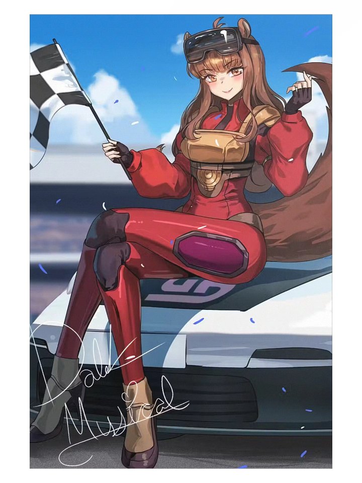 [OFFICIALLY SIGNED] Race Girl - Poster product image (1)