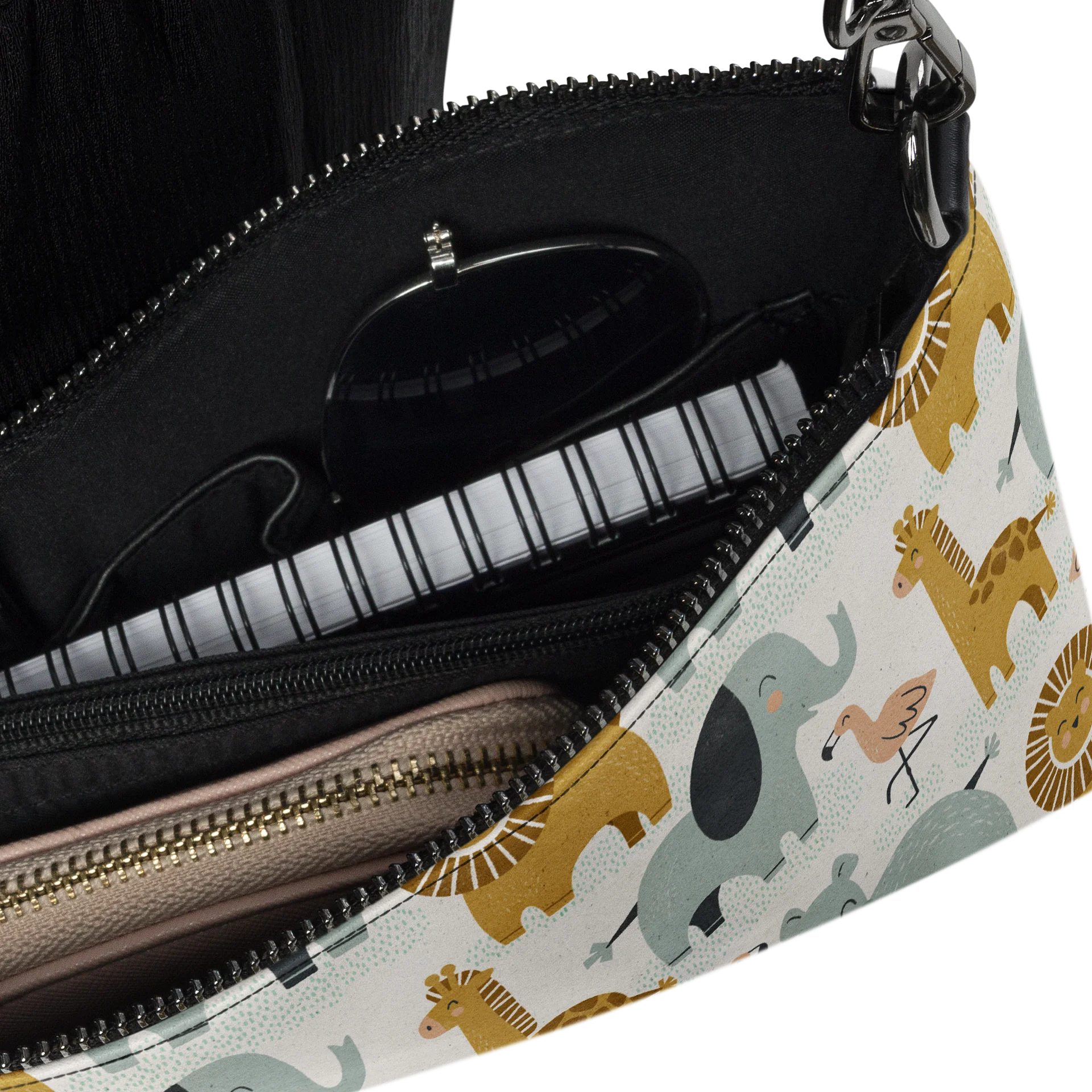Retro Jungle Animals Convertible Crossbody Bag product image (6)