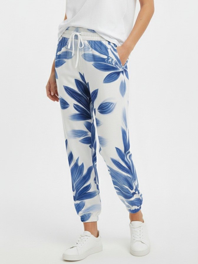 Urban Flow Wide-Leg Joggers – Women’s Relaxed Streetwear Fi product image (2)
