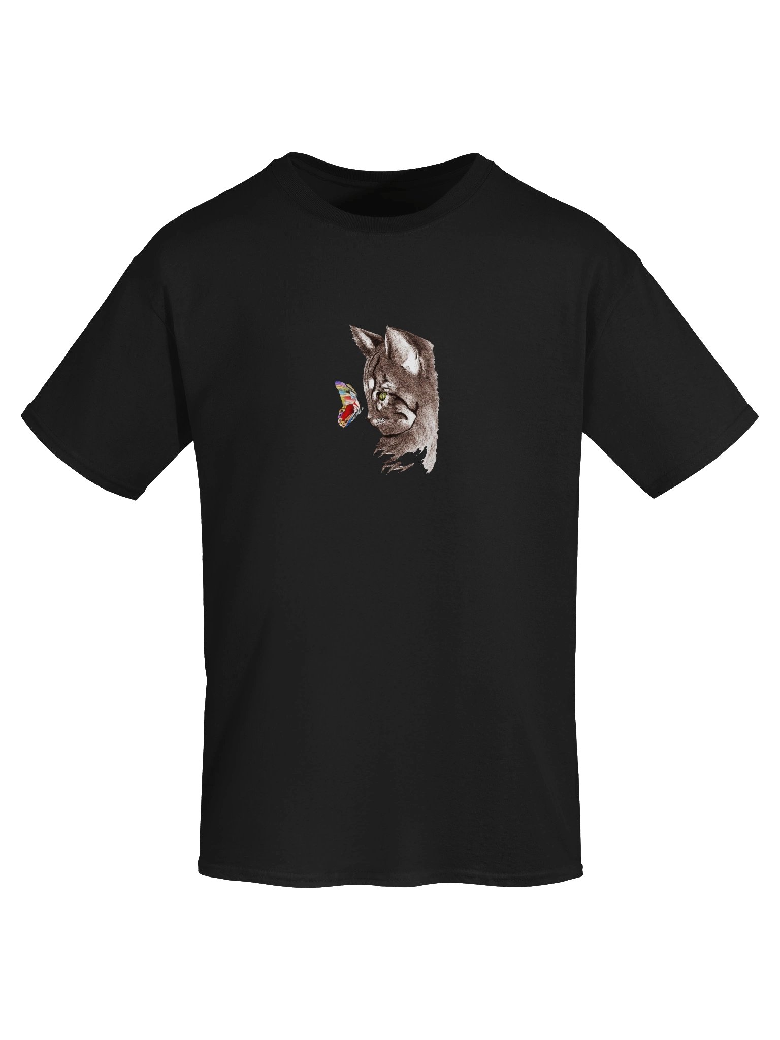 Butterfly Cat Profile Tee product image (5)