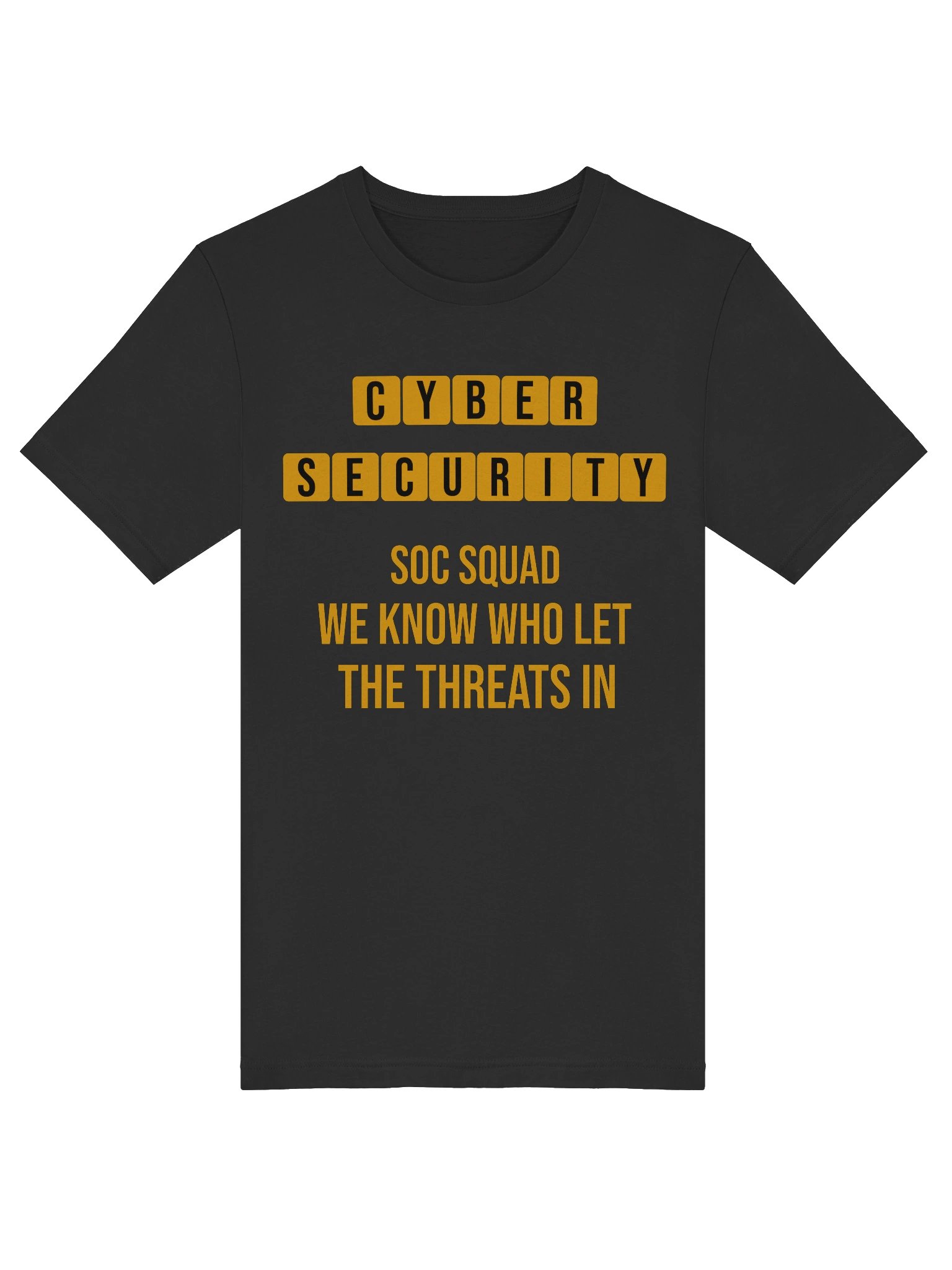 SOC Squad: We Know Who Let The Threats In | Cybersecurity T-Shirt | SOC Analyst Gift product image (3)