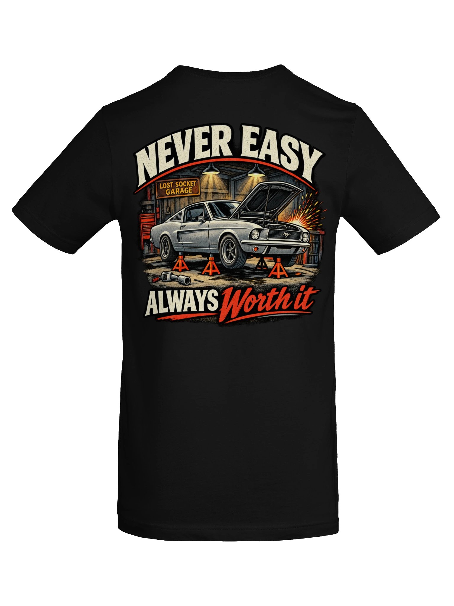 Never Easy, Always Worth It Tee product image (6)