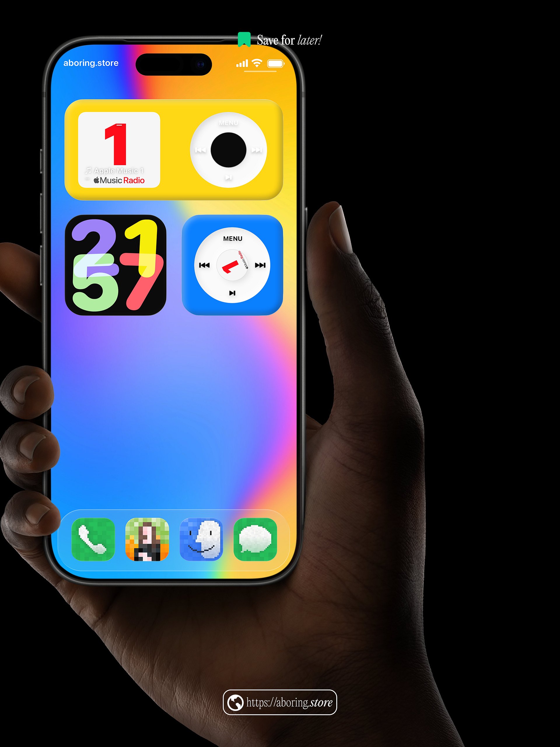 Free Widgy Colorful iPod Apple Music Widgets product image (3)