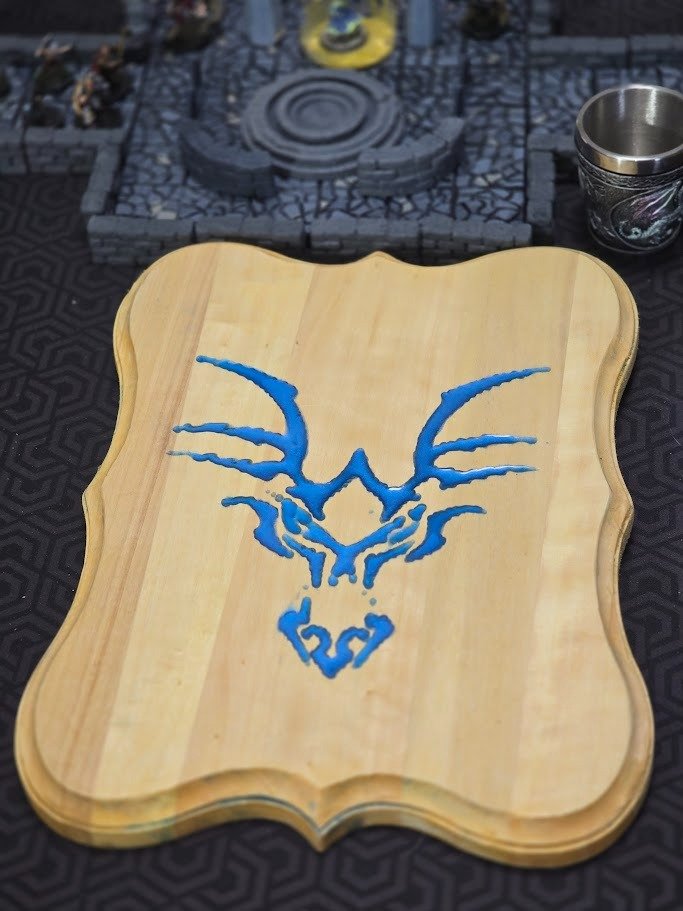 Dragon Plaque - Blue product image (1)