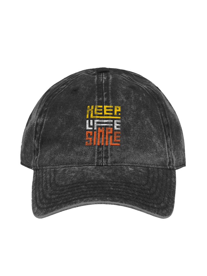 Retro Relaxed Fit: Otto Vintage Wash Cap product image (1)