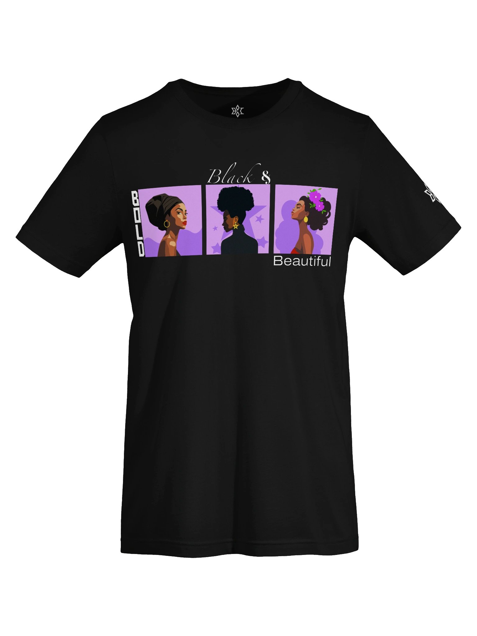Bold Black Beautiful Icons Tee product image (5)