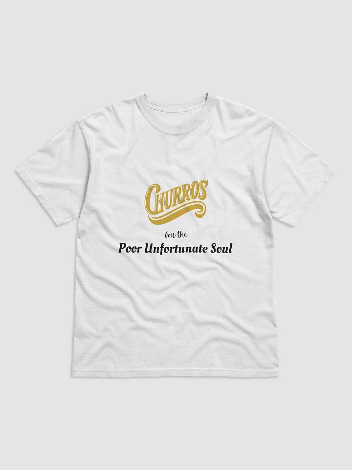 Churros for the Poor Unfortunate Soul Heavyweight Tee (White) product image (1)