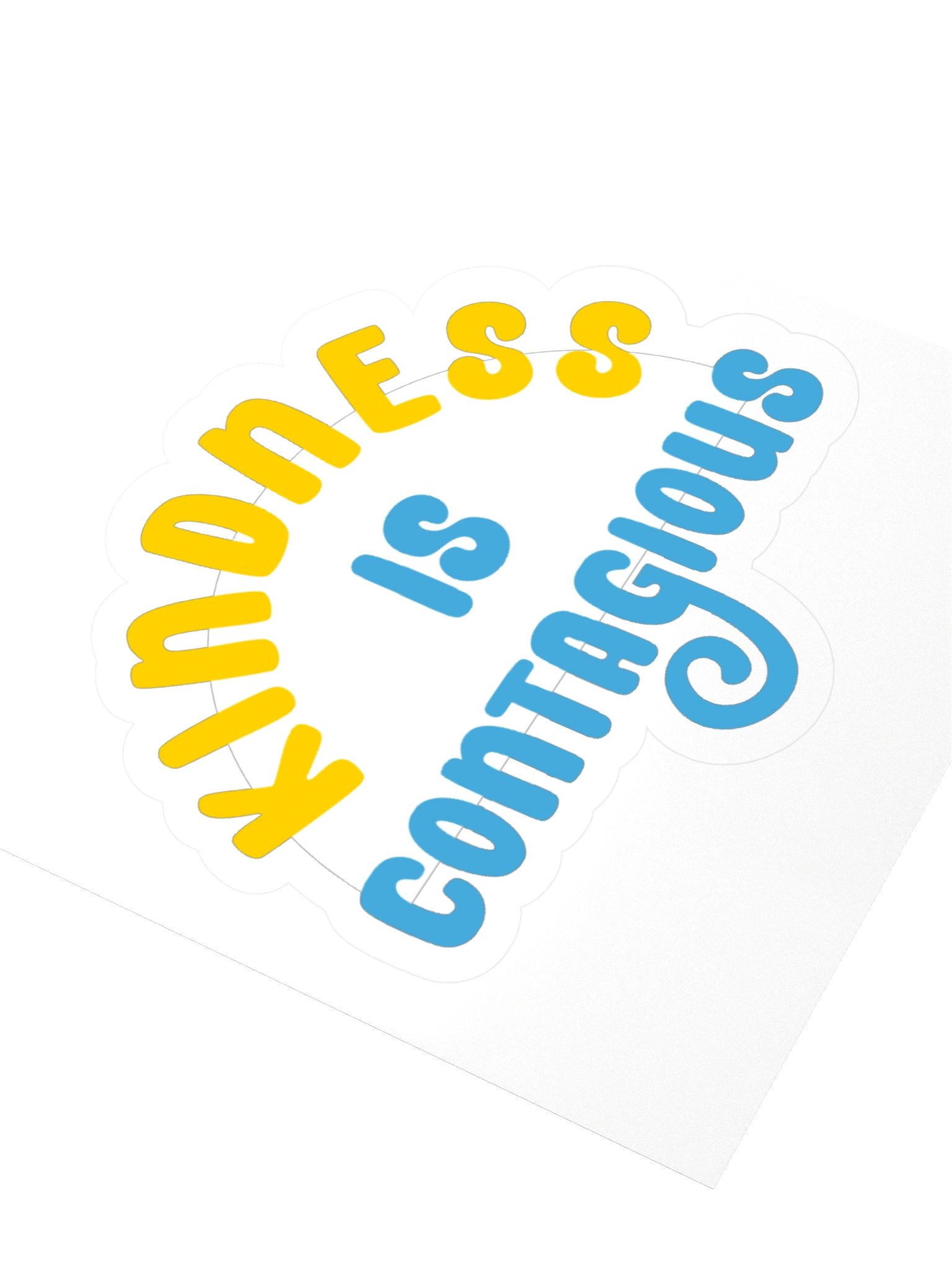 Kindness is contagious - Sticker v2 product image (3)