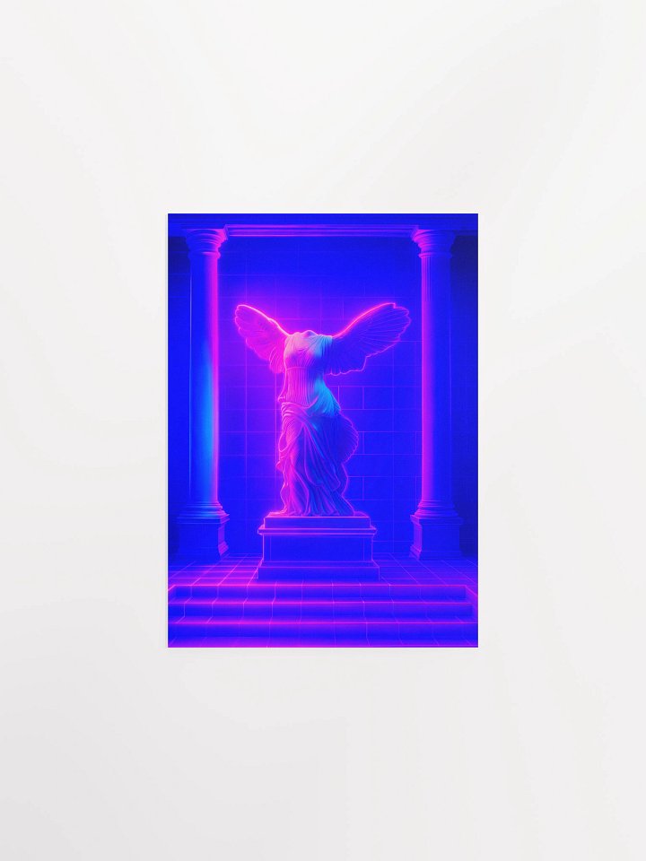 Neon Temple of Victory Victory Enhanced Matte Poster product image (6)