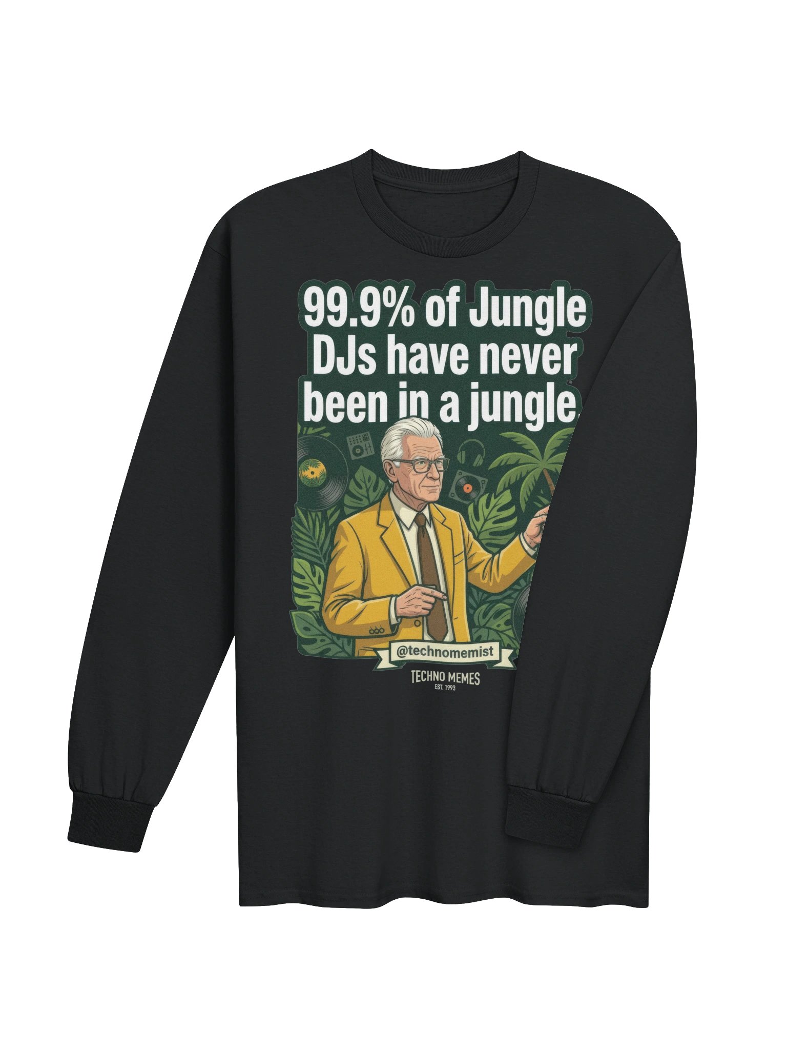 99.9% of Jungle DJs Longsleeve product image (4)