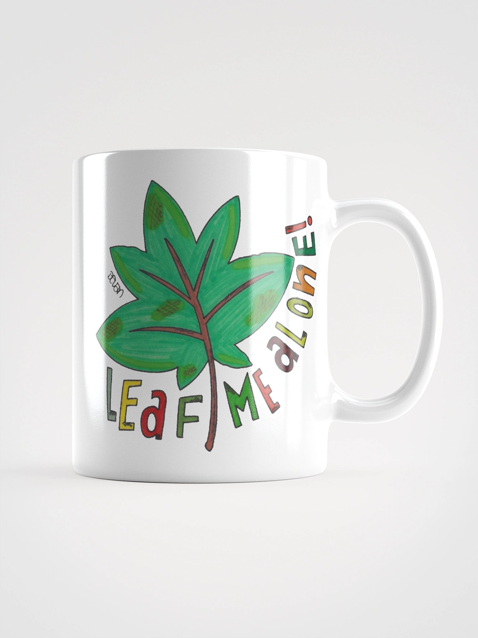 Leaf Me Alone Mug product image (1)
