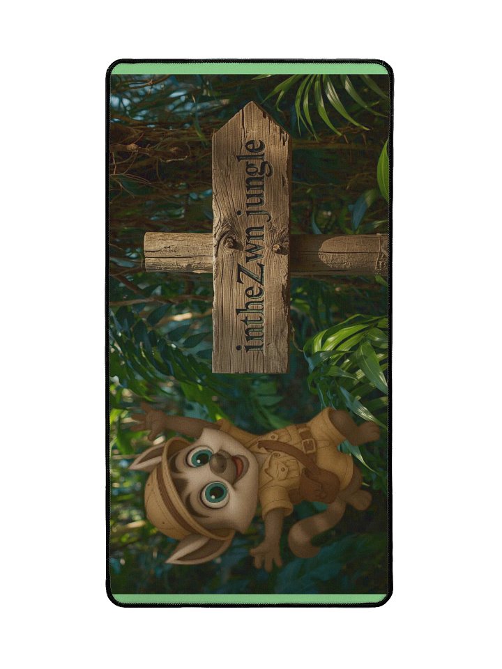 lemur jungle desk mat product image (2)