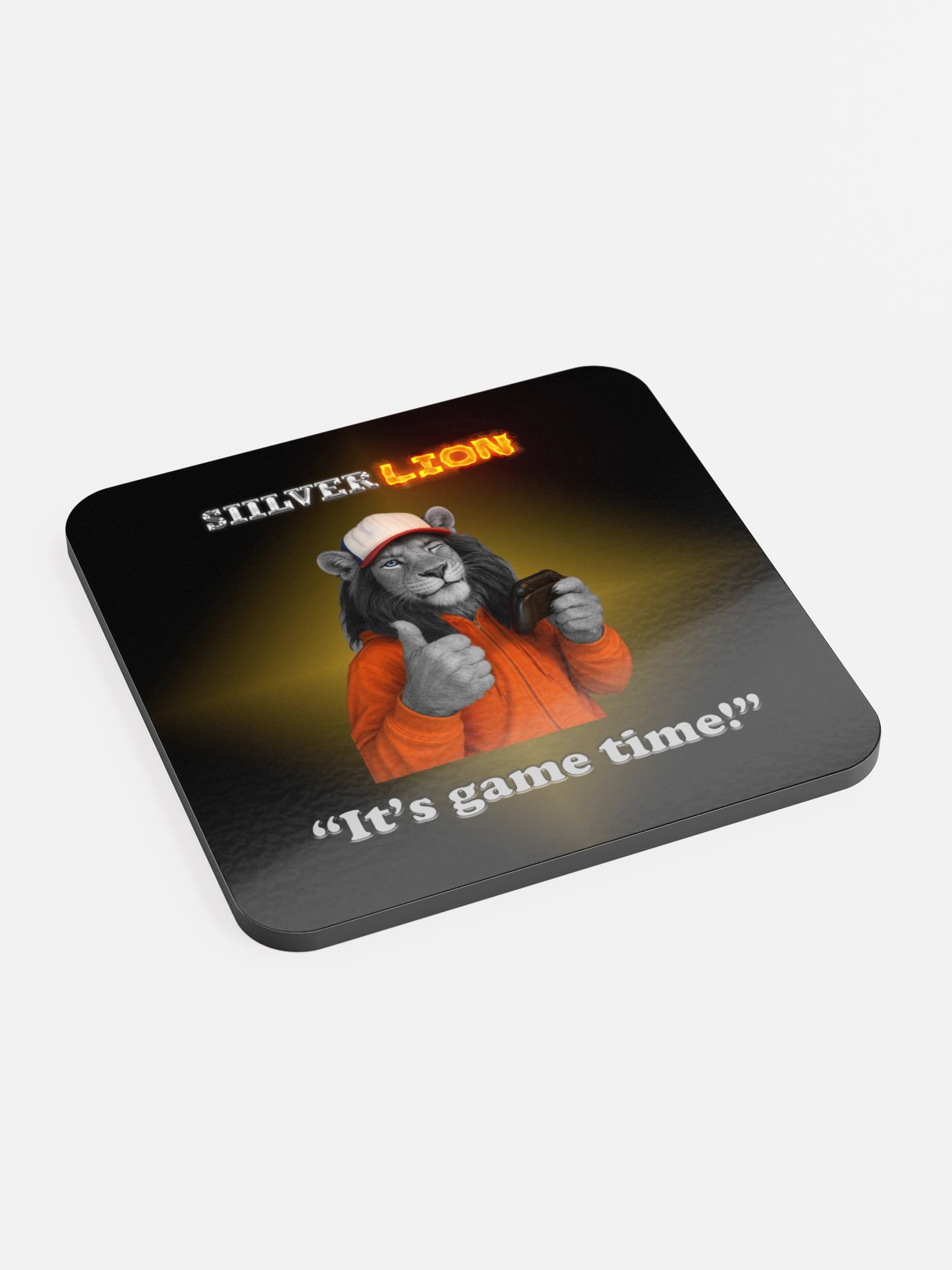 SiilverLion "It's Game Time!" Coaster product image (2)