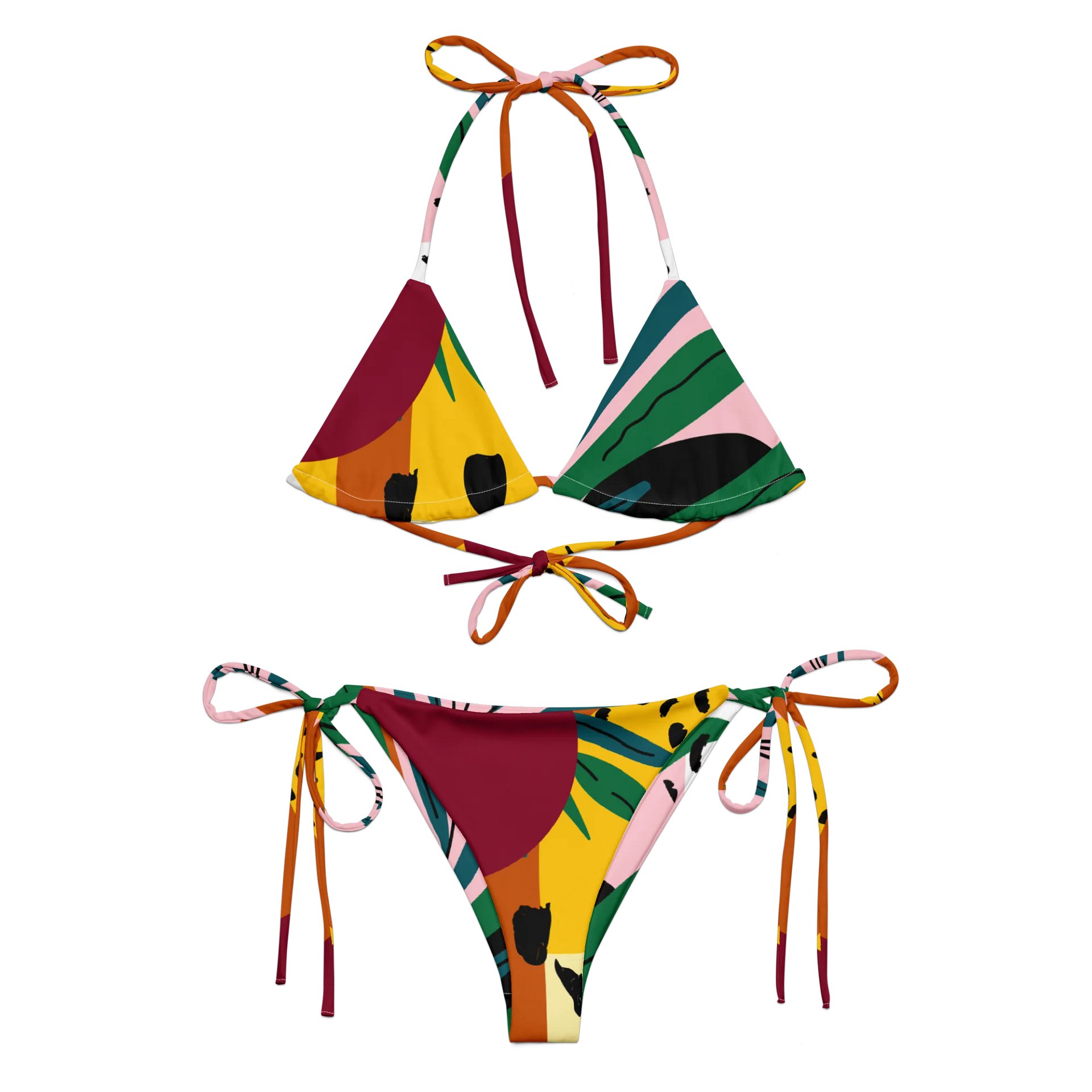 NSLB Vibrant Shapes Bikini Set product image (5)