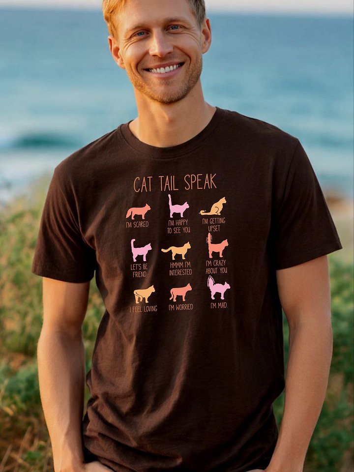 Cat Tail Speak Supersoft T-Shirt product image (1)