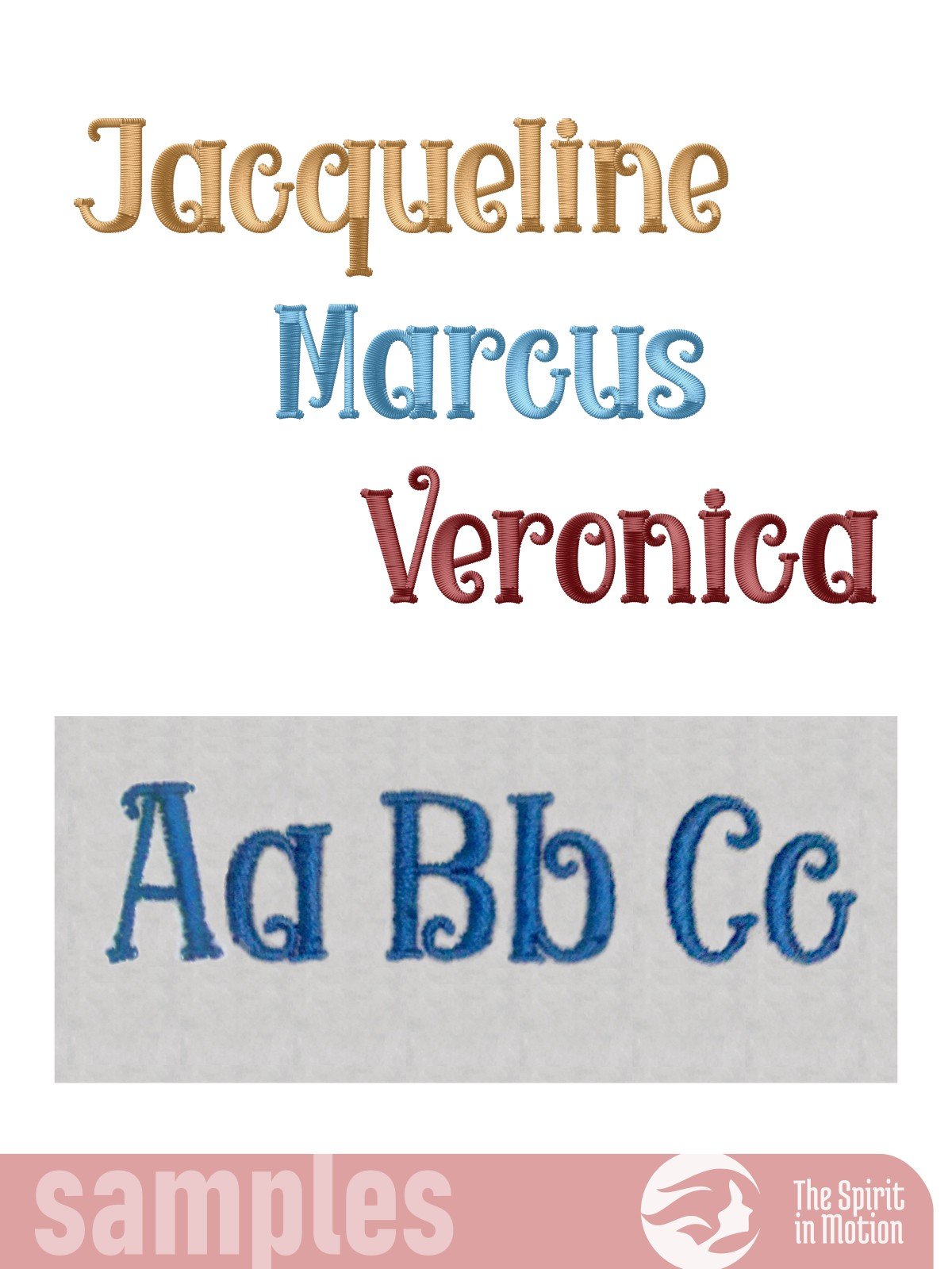 Candy Land Embroidery Font product image (3)
