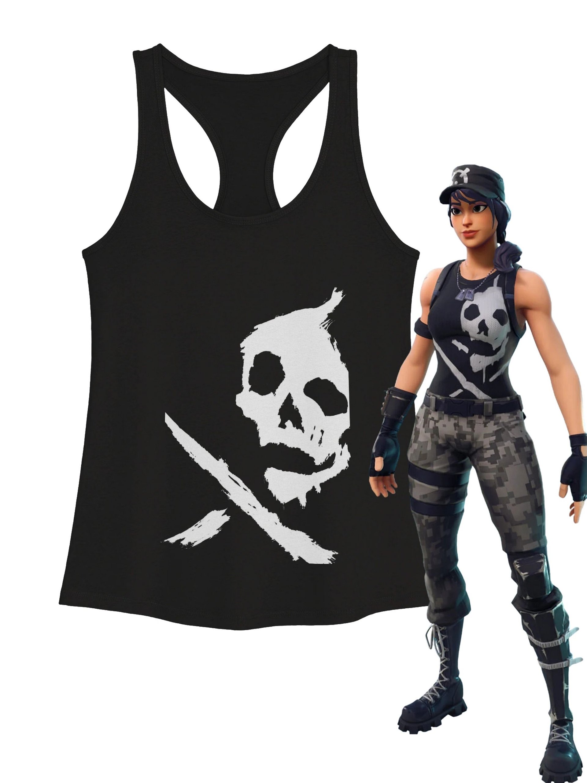 Survival Specialist Skull Crossbones Tank Top product image (1)