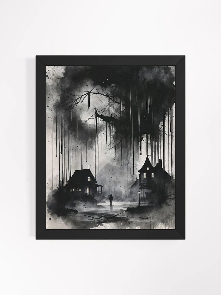 Dripping Darkness Framed Print product image (5)
