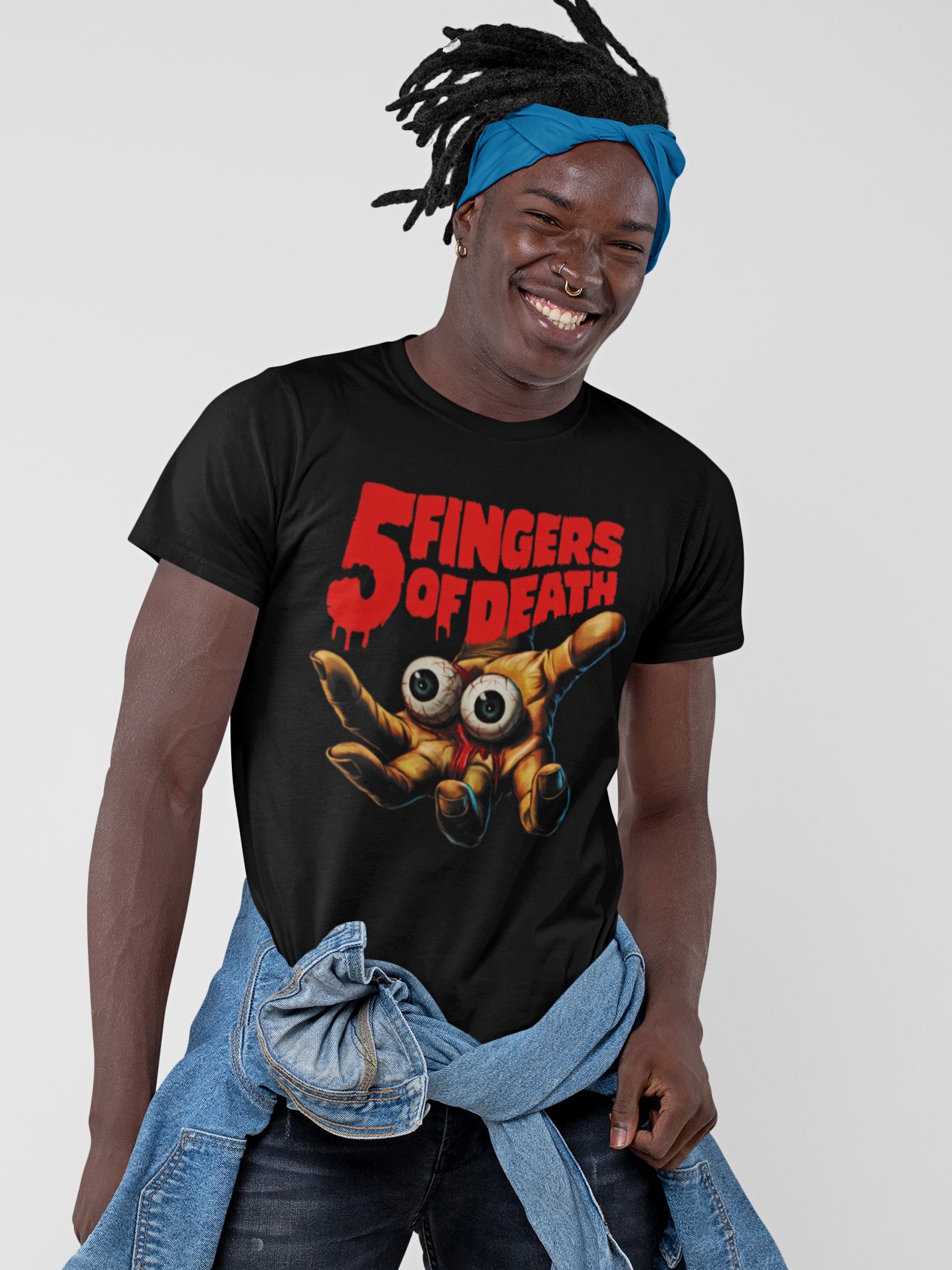Five Fingers of Death Premium Soft Tee product image (2)