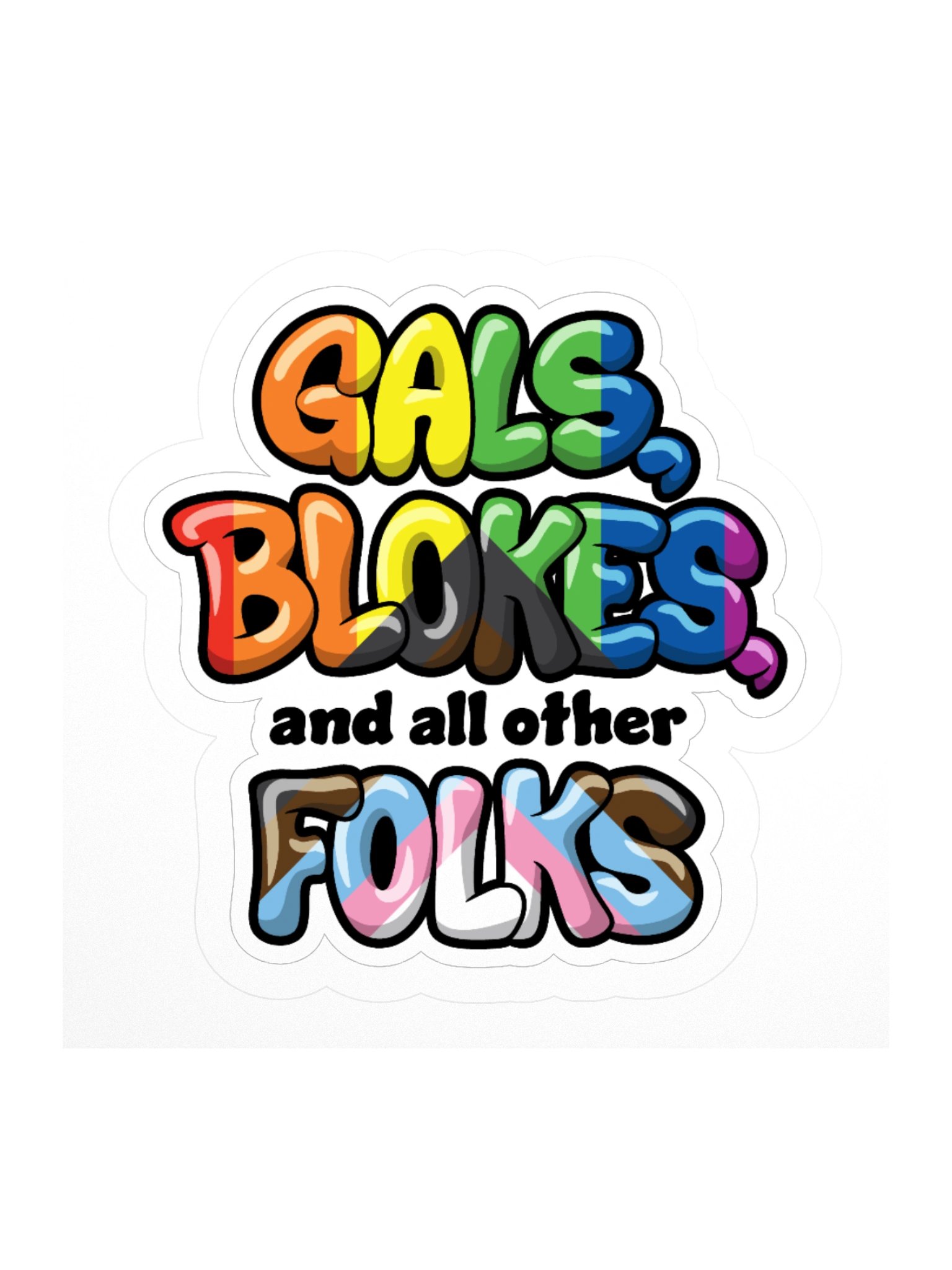 Progress Pride Sticker product image (1)