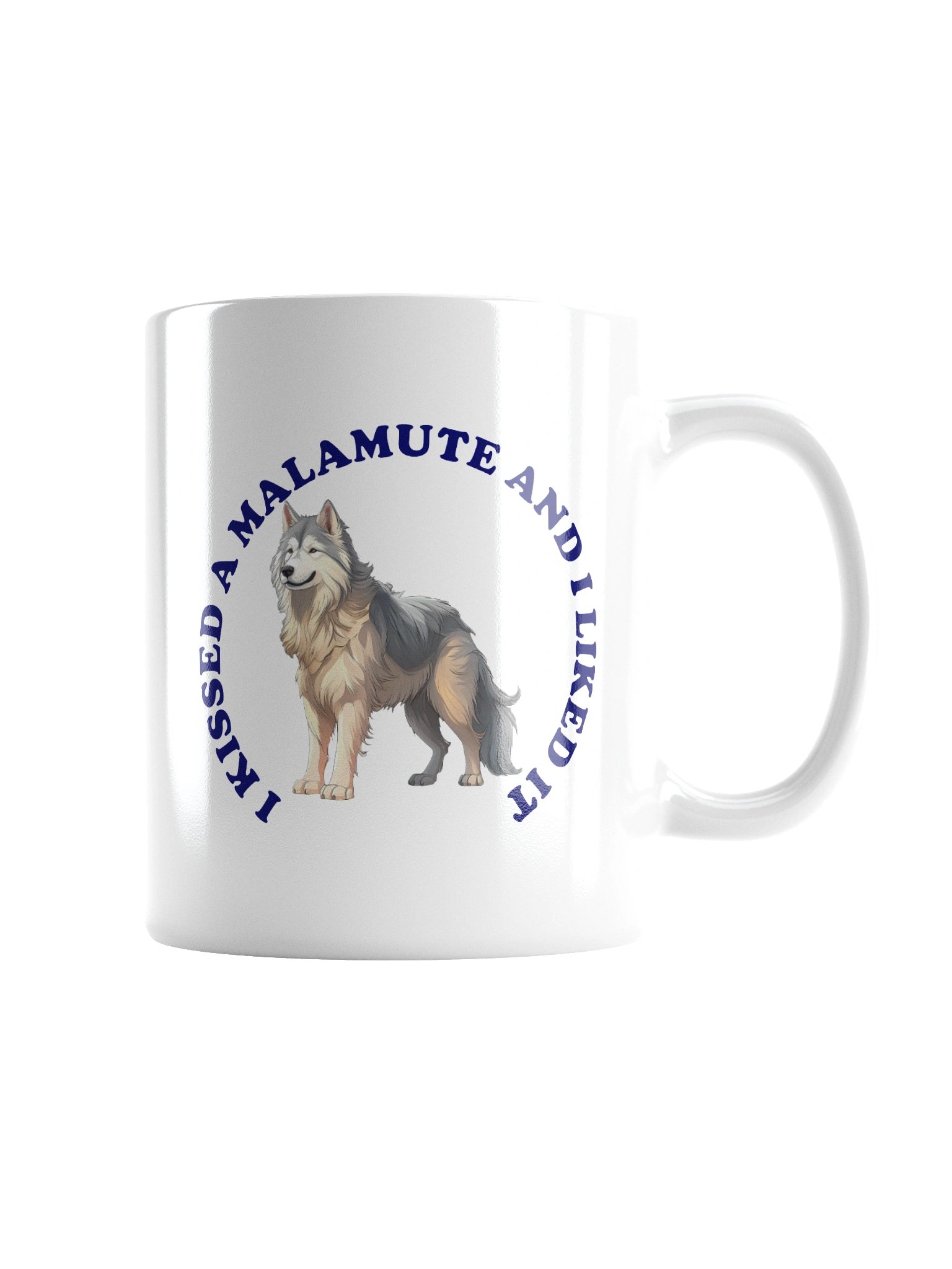 I Kissed a Malamute, Mug product image (5)