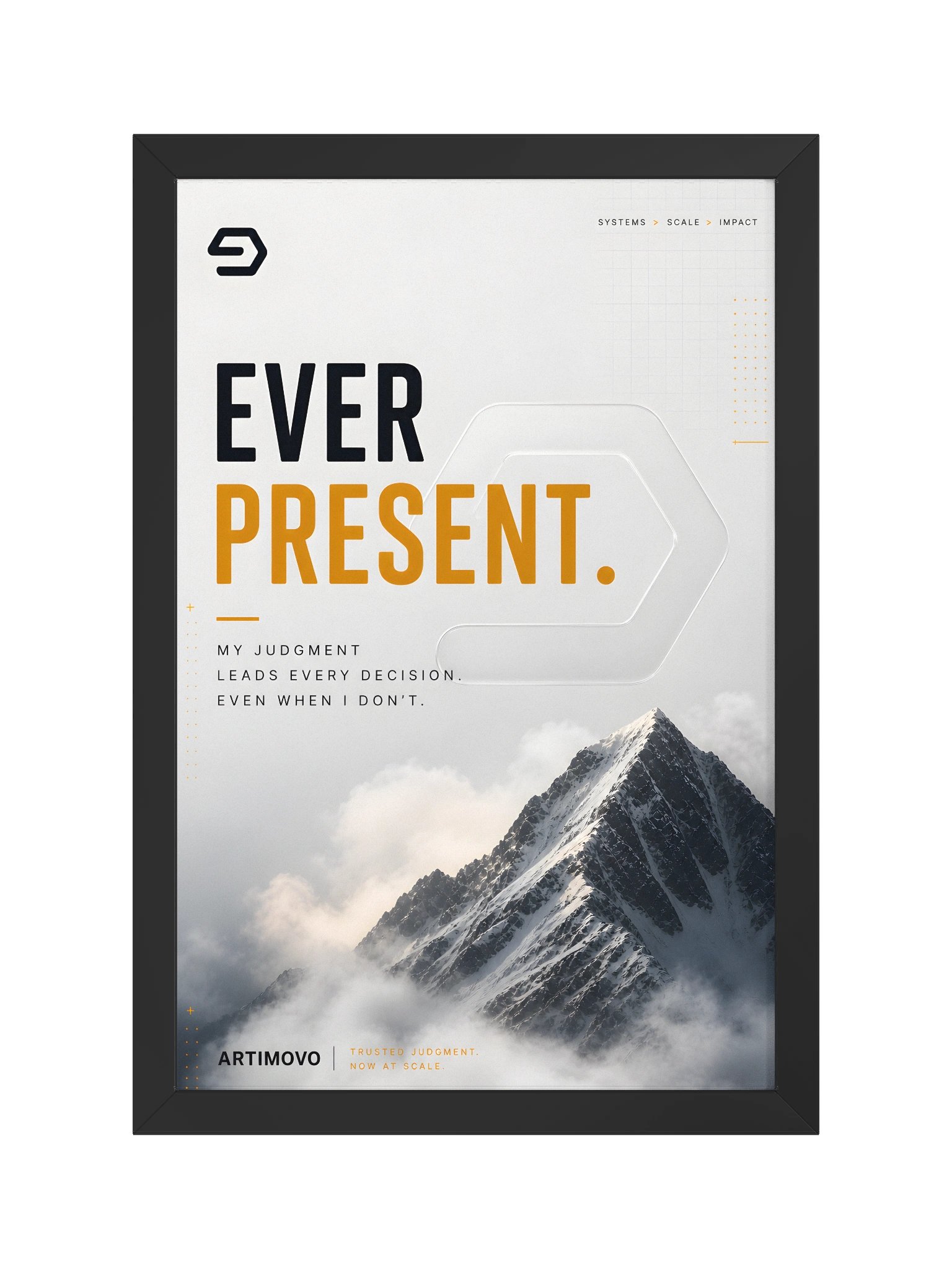 Ever Present — Framed Leadership Print product image (3)
