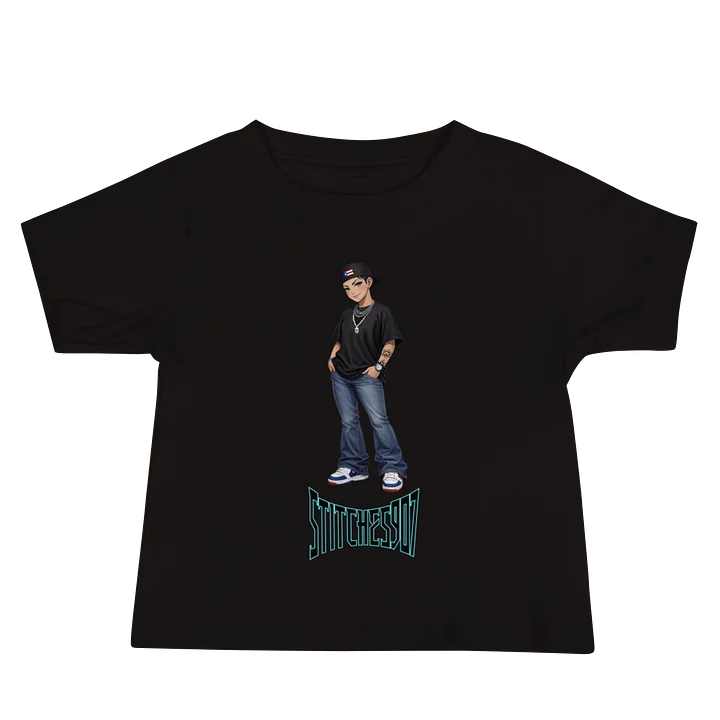 Stitches baby tee product image (4)