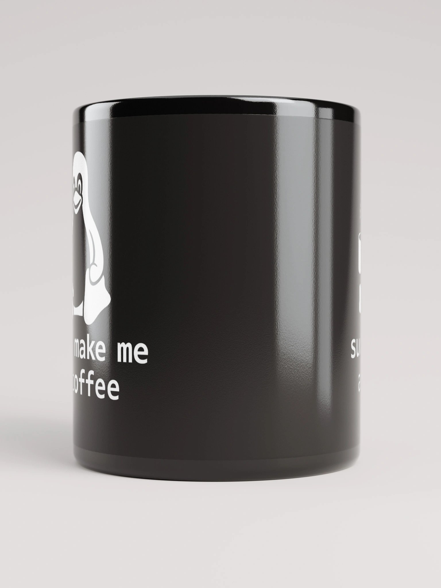Black Mug - sudo make me a coffee product image (5)