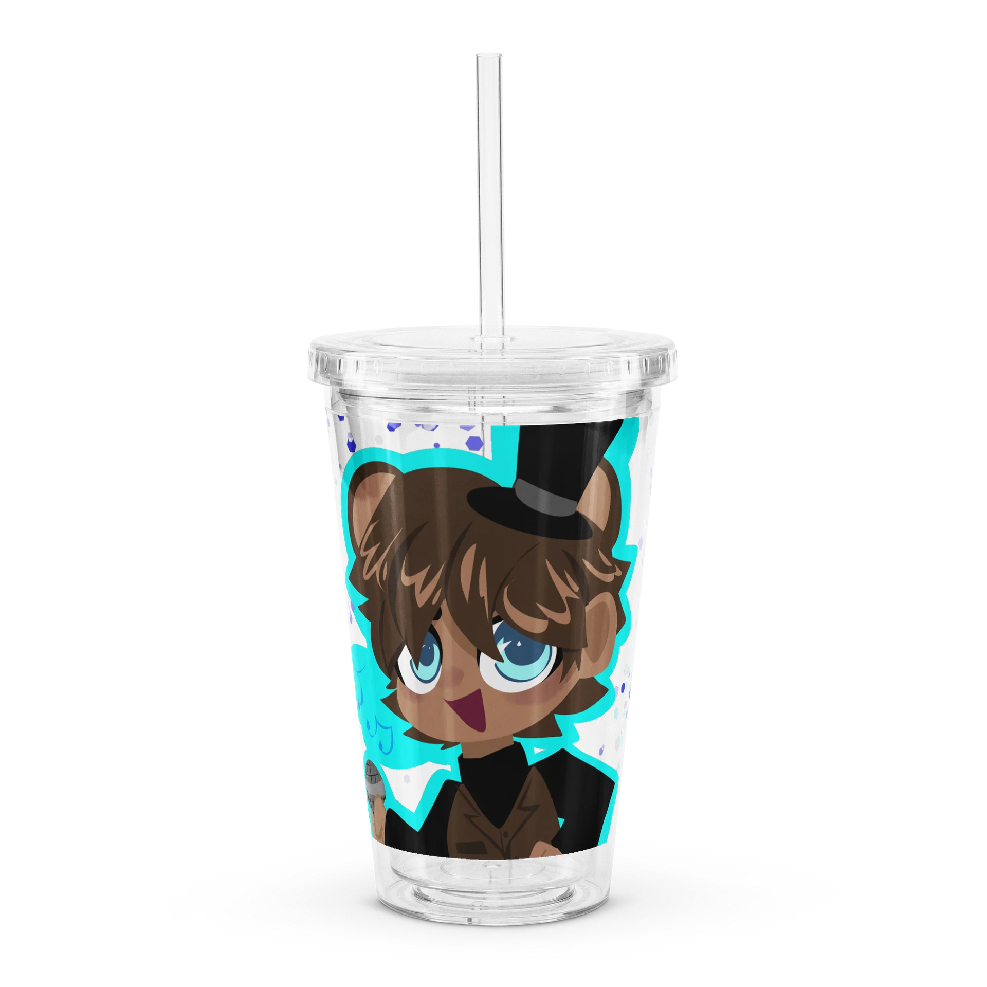 Clear Plastic Fnaf Freddy Cup product image (1)