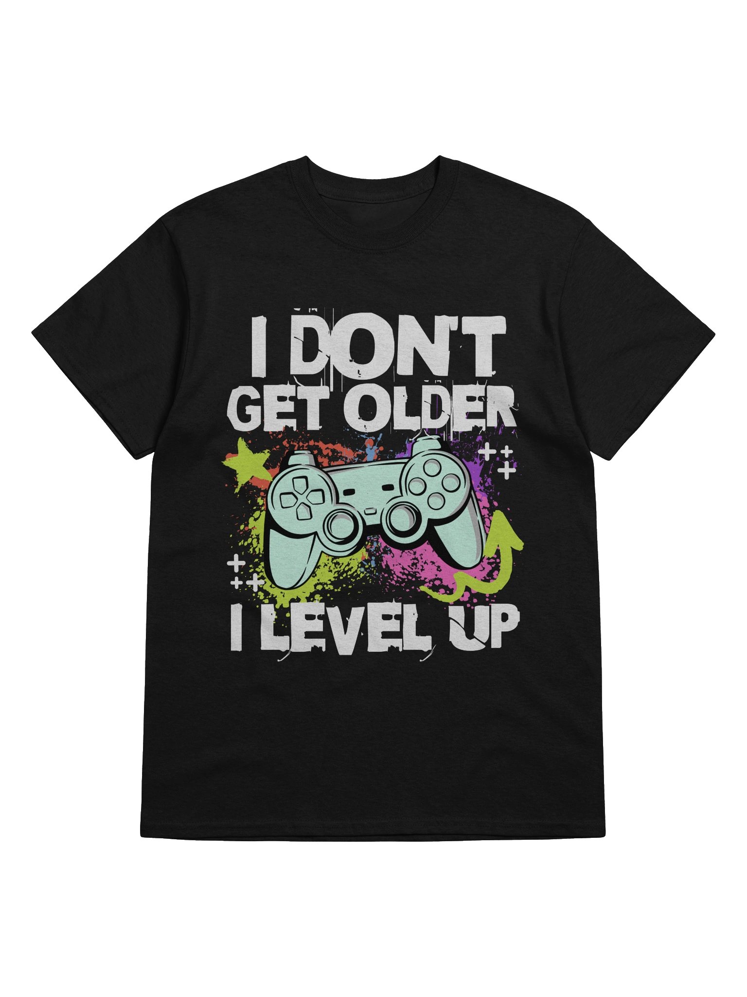 Gaming Vibes Splatter T-Shirt product image (40)